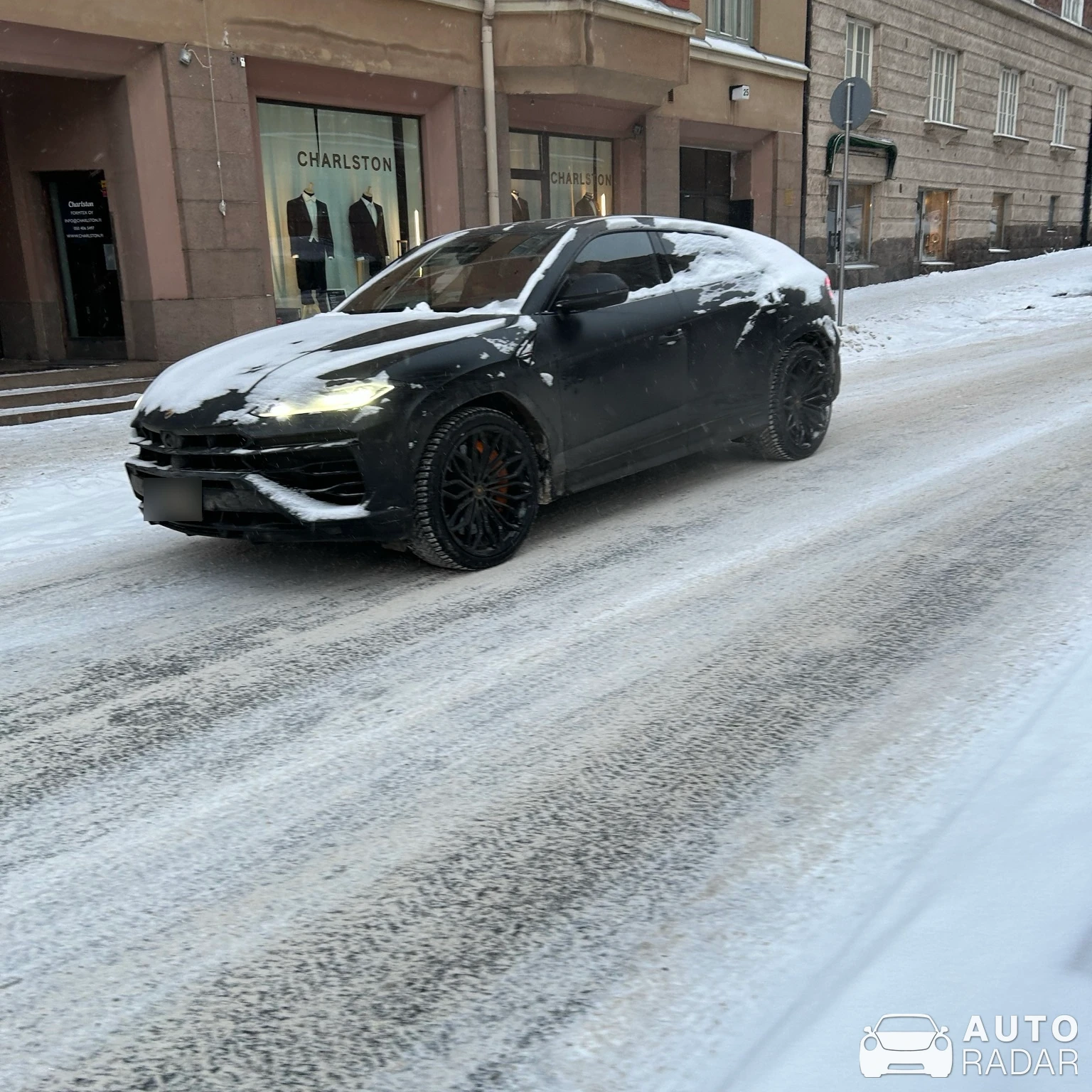 Lamborghini Urus spotted in Helsinki, Suomi
