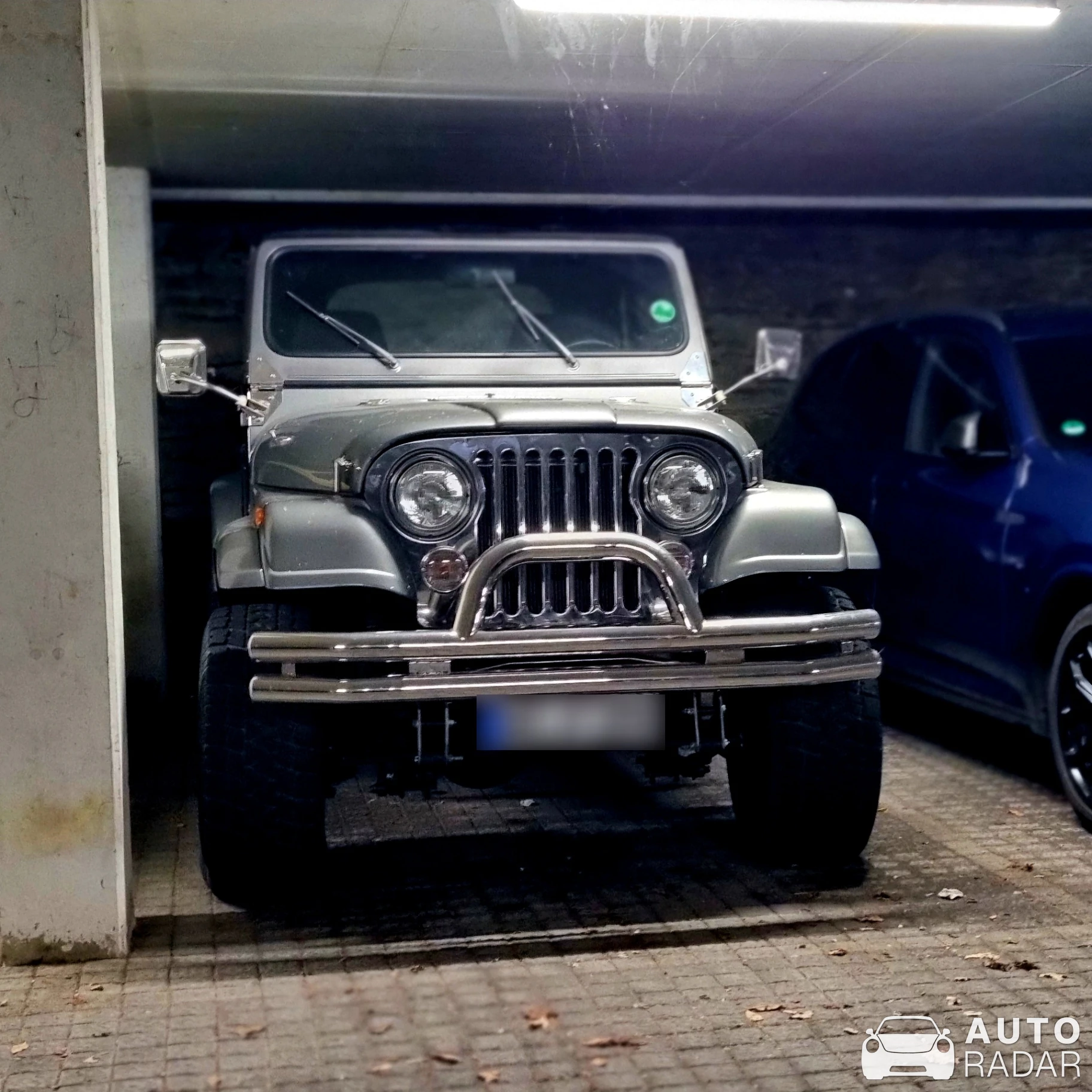 Jeep Wrangler spotted in Monschau, Germany