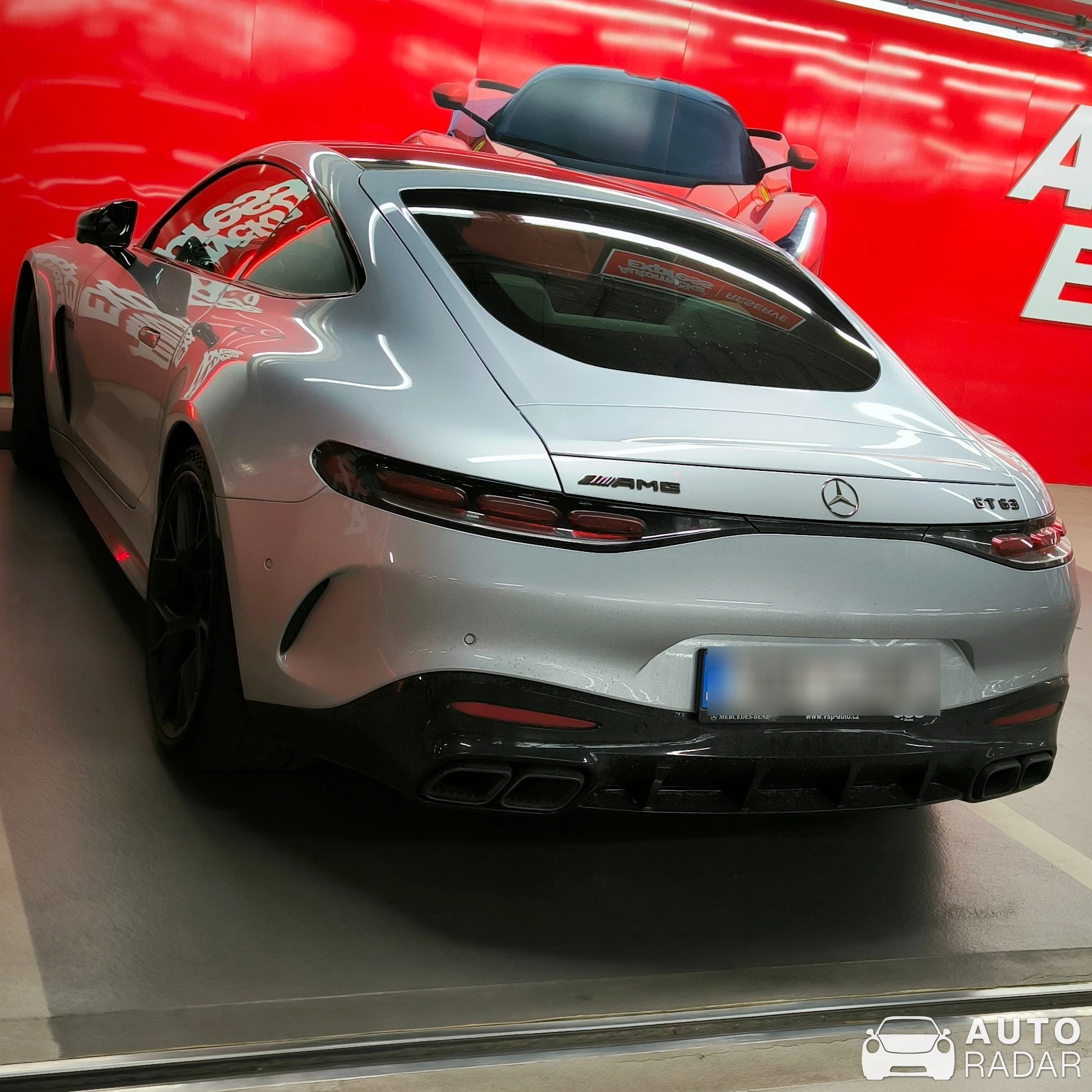 Mercedes-AMG GT 63 S C192 spotted in Moravská Ostrava a Přívoz, Czechia