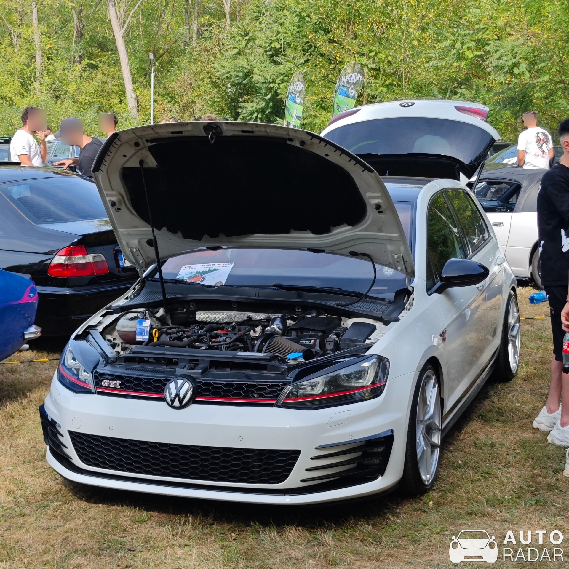 Volkswagen Golf VII GTI spotted in Iordăcheanu