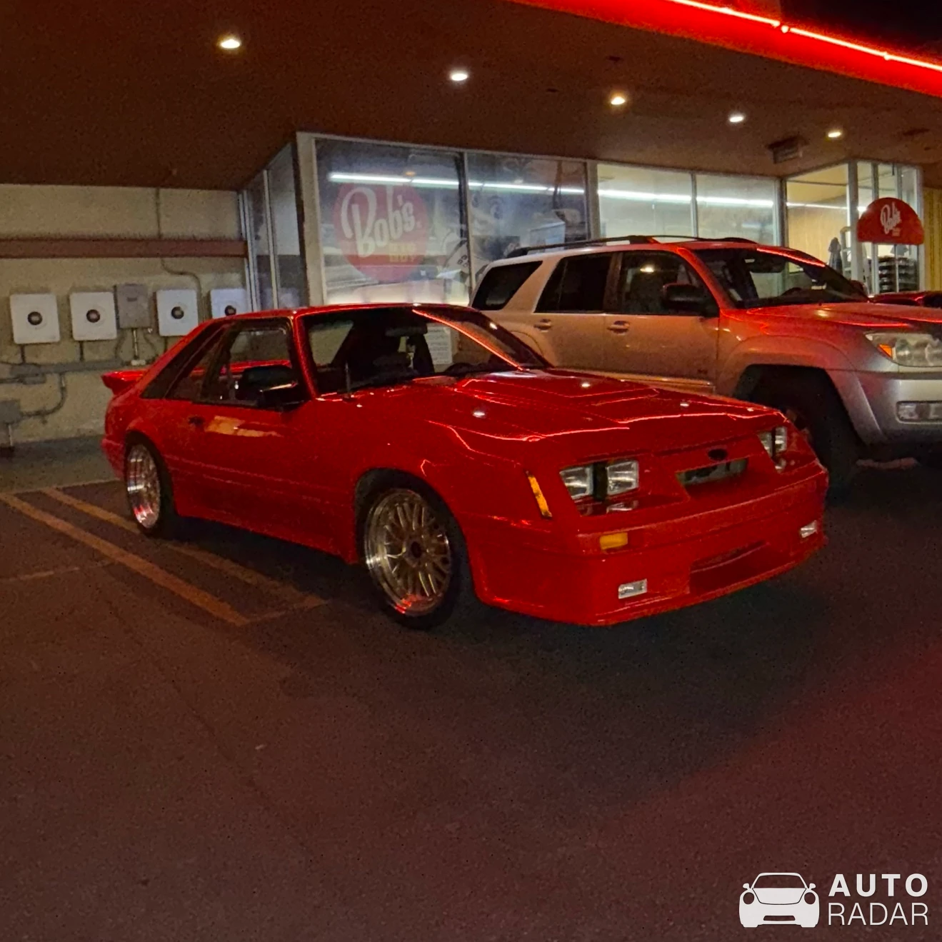 Ford M81 McLaren Mustang DSO spotted in Burbank, United States