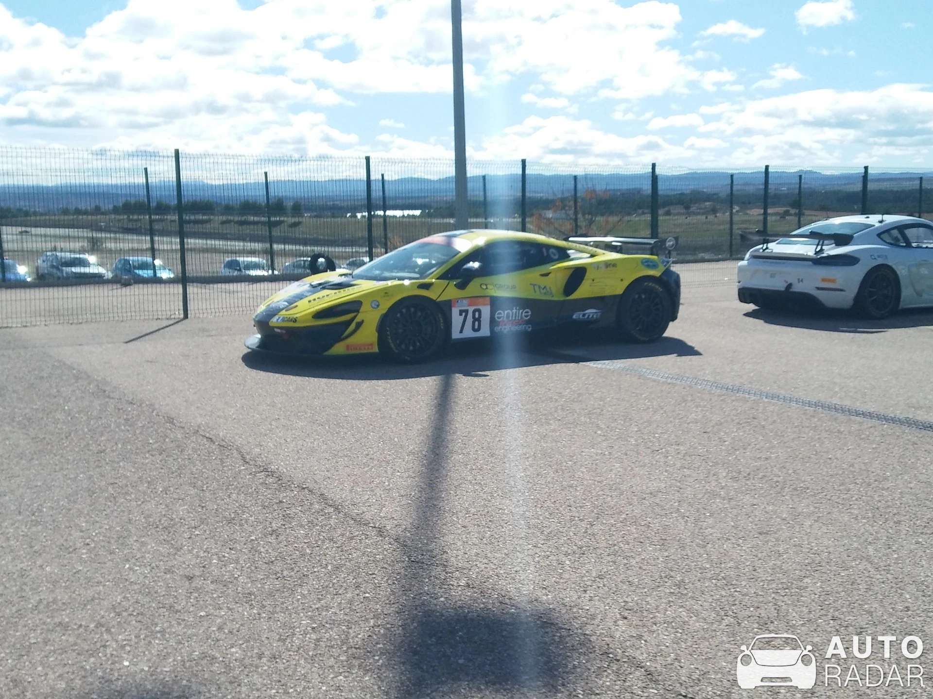 McLaren Artura GT4 spotted in Teruel, Spain