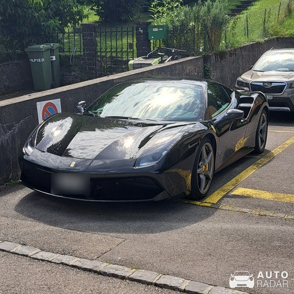 Ferrari 488 GTB spotted in La Tour-de-Peilz, Suisse