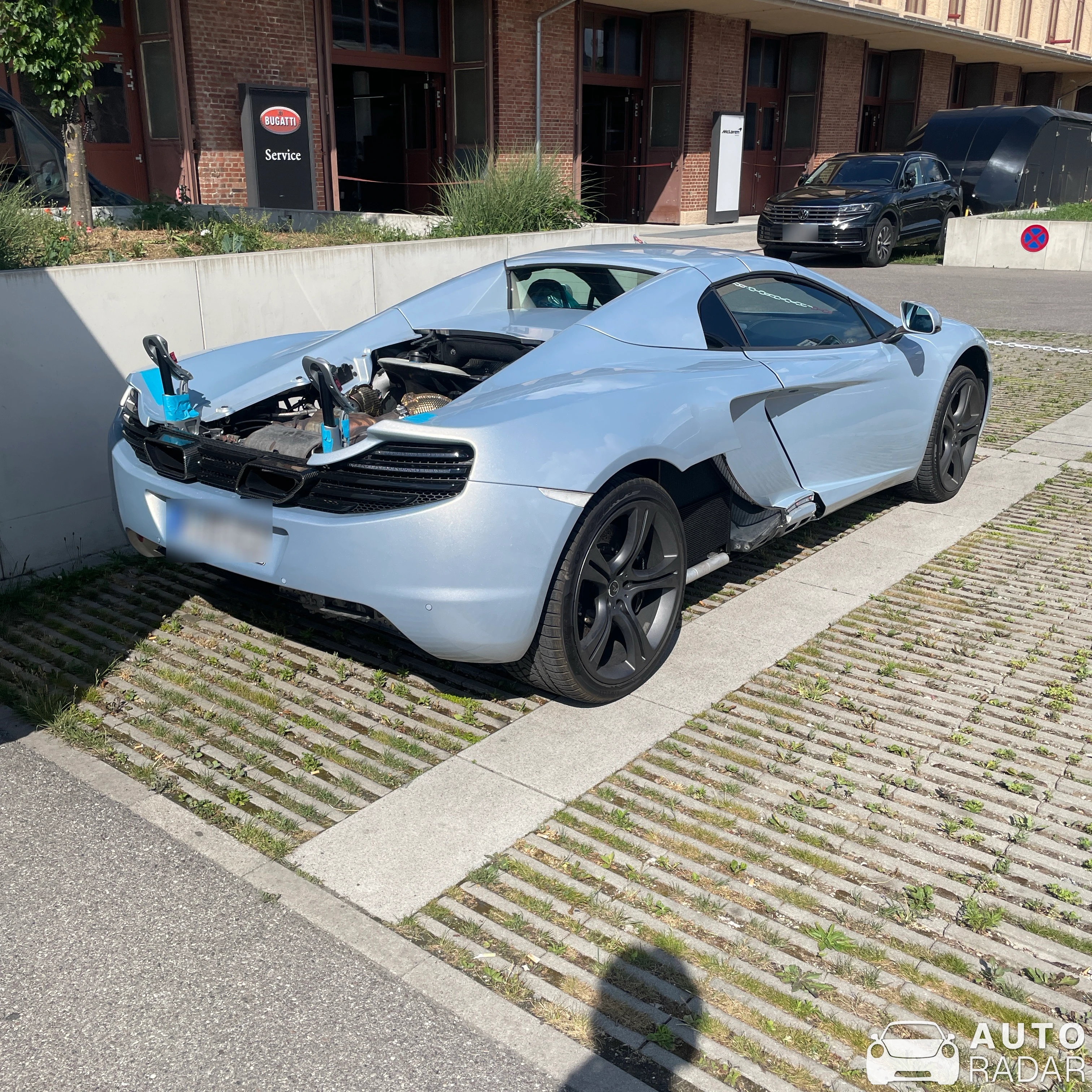McLaren 12C Spider Vorsteiner MP4-VX spotted in München