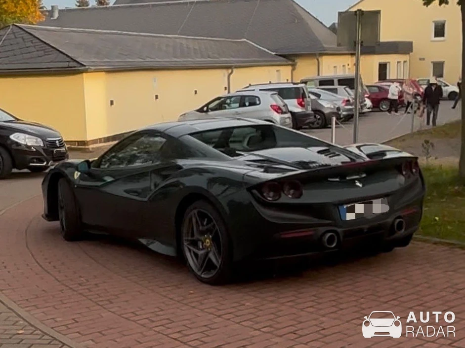 Ferrari F8 Spider spotted in Altmittweida, Germany