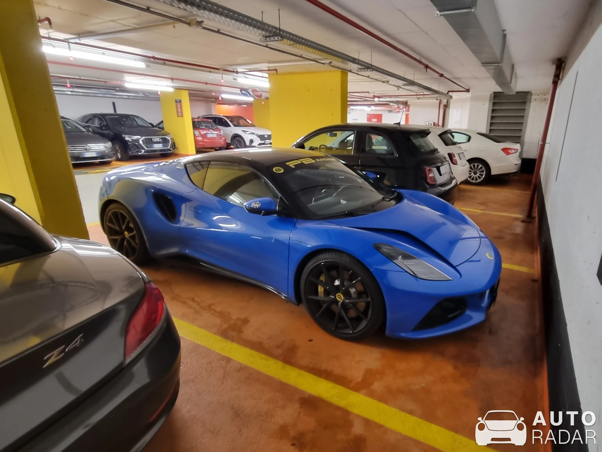 Lotus Emira I4 spotted in Milano, Italy