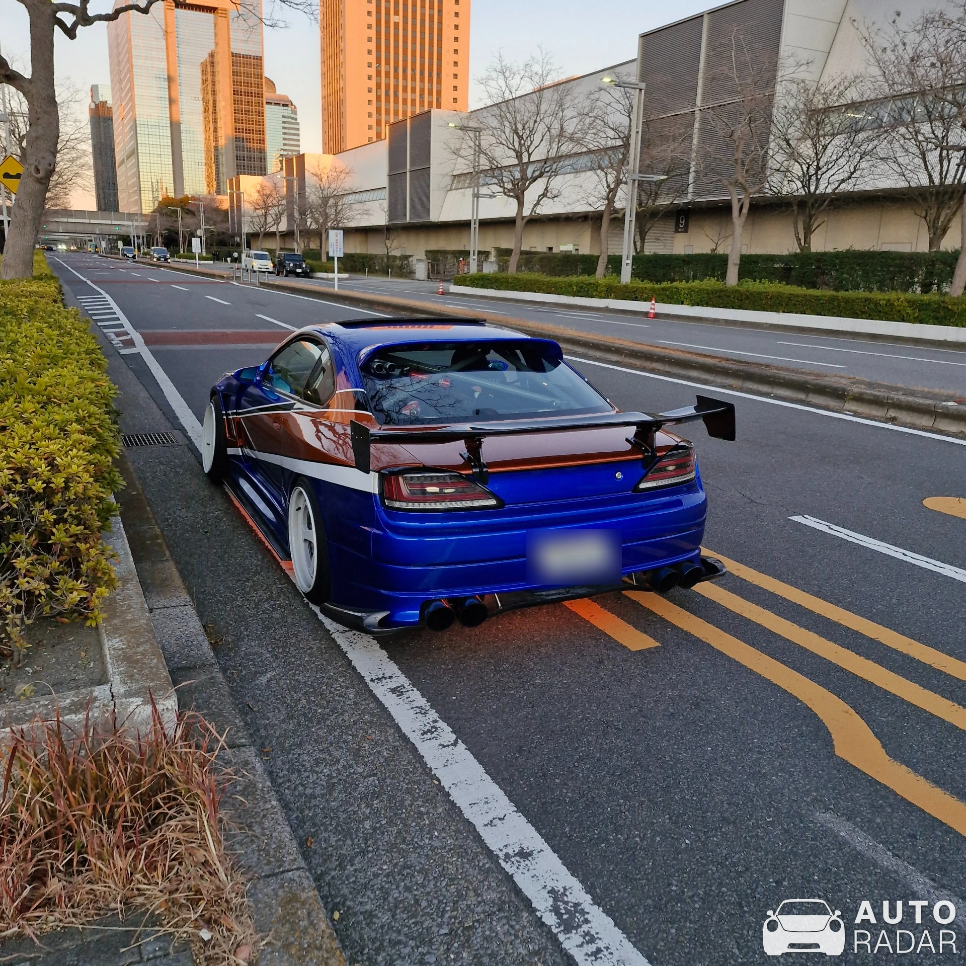 Nissan Silvia S15 spotted in Sumida City, Japan