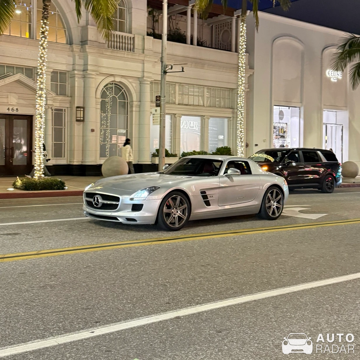 Mercedes-Benz SLS AMG spotted in Beverly Hills, United States