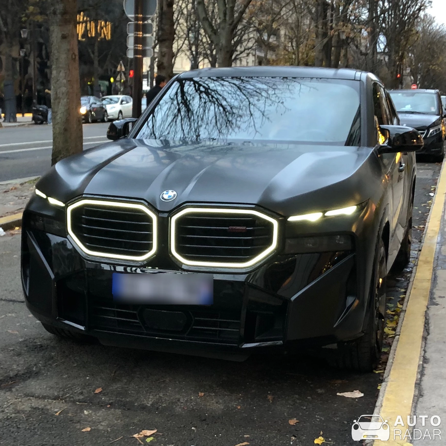 BMW XM G09 Label Red spotted in Paris, France