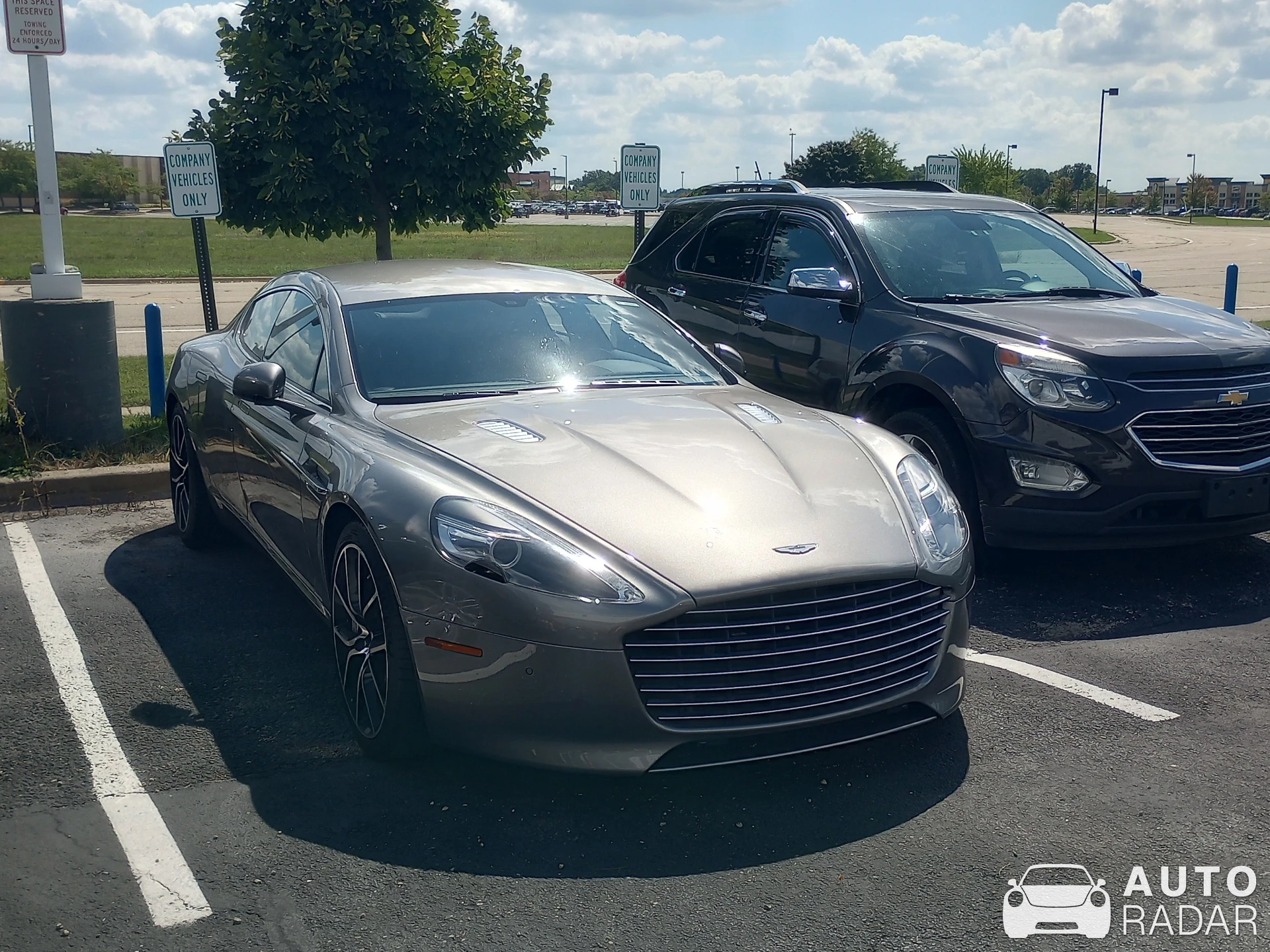 Aston Martin Rapide S spotted in Johnson Creek