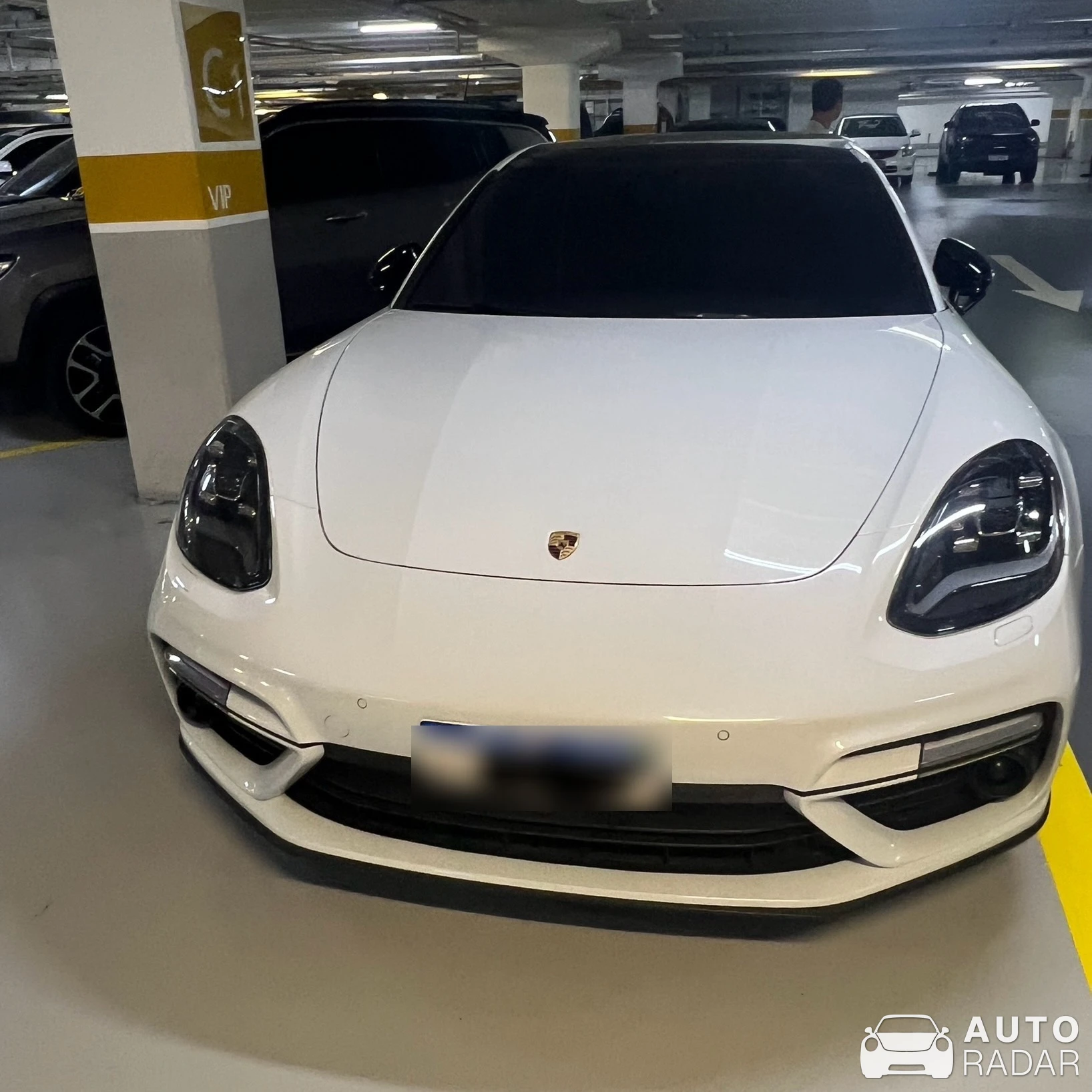 Porsche 971 Panamera Turbo spotted in Barra da Tijuca, Brazil