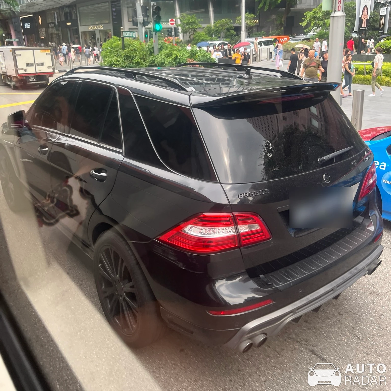 Mercedes-AMG Brabus GLS 63 X166 spotted in Singapore