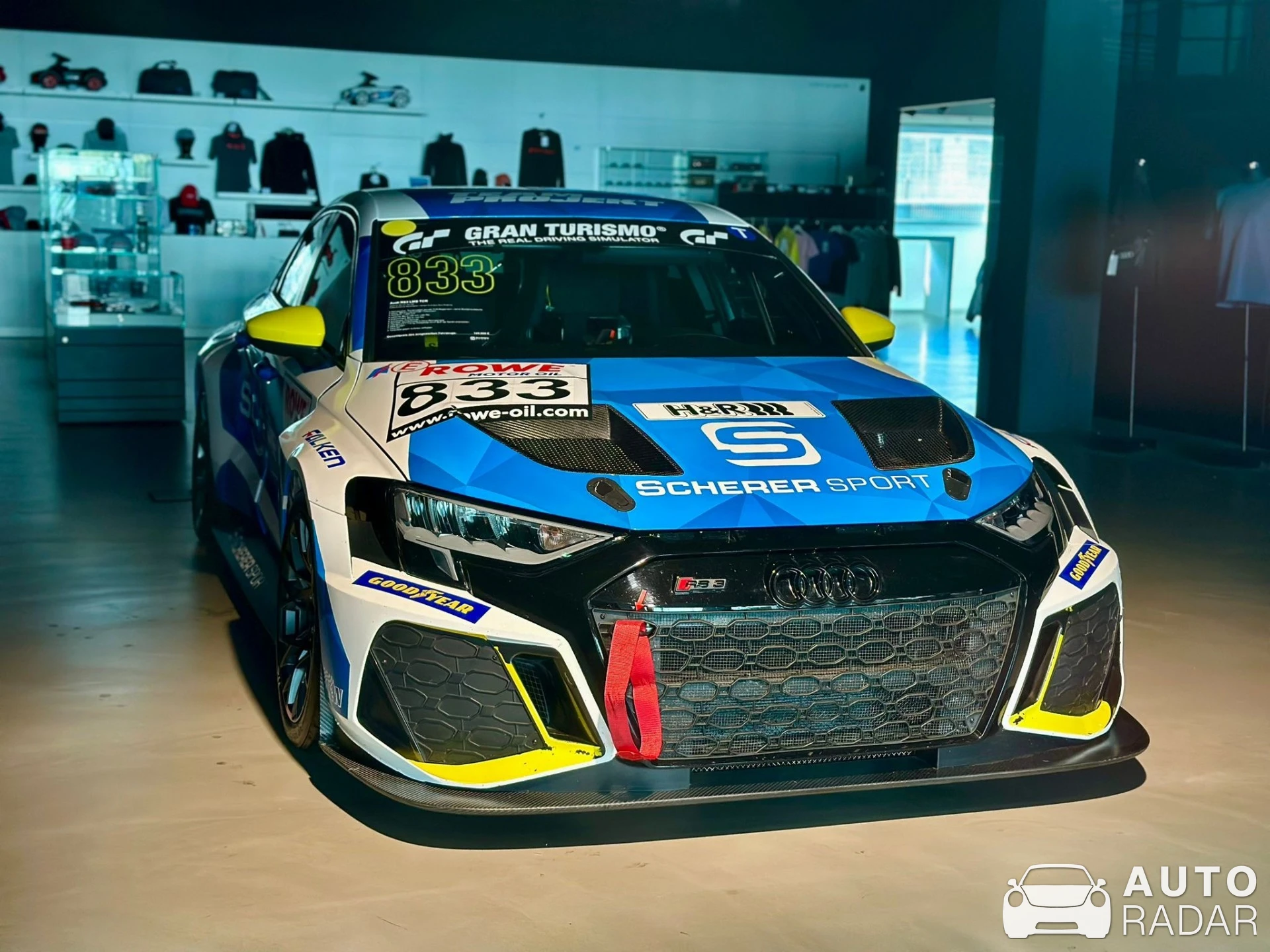 Audi RS3 LMS TCR spotted in Nürburg