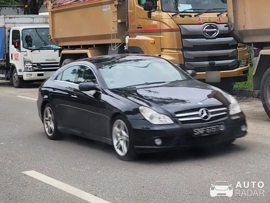 Mercedes-Benz CLS-Klasse spotted in Singapore