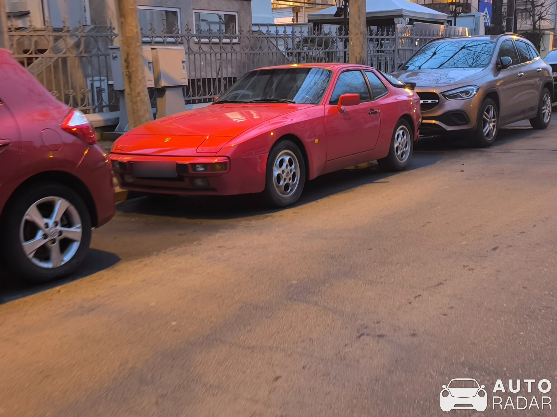 Porsche 944 spotted in Bucharest, Romania