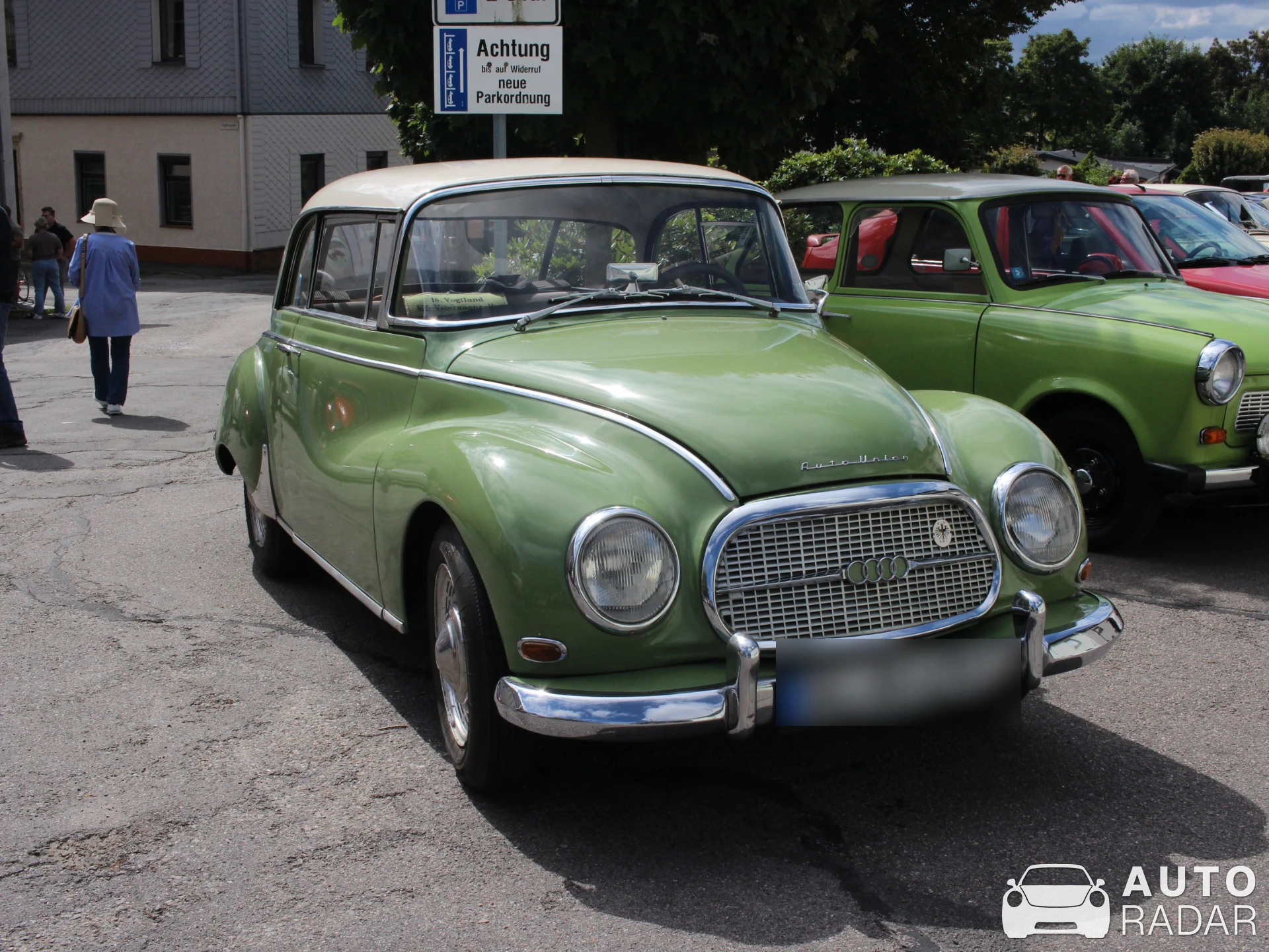Auto Union 1000 S spotted in Sayda, Germany