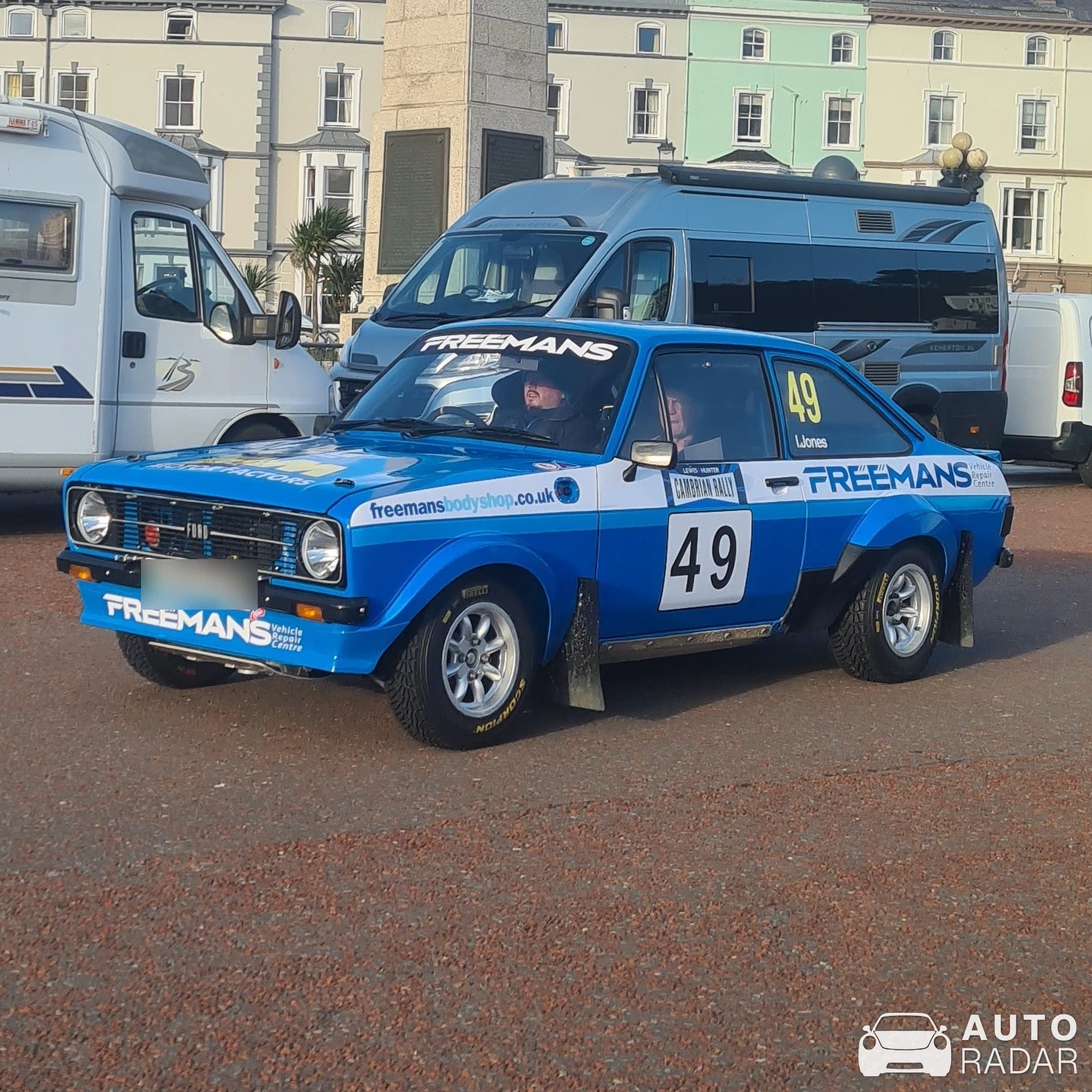 Ford Escort MkII RS1800 spotted in Llandudno