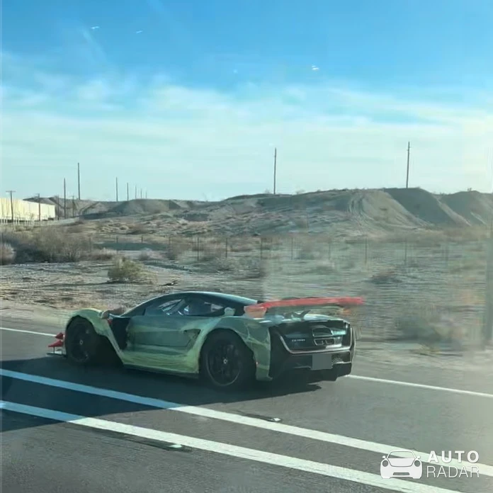 Czinger 21C spotted in Sedona, United States