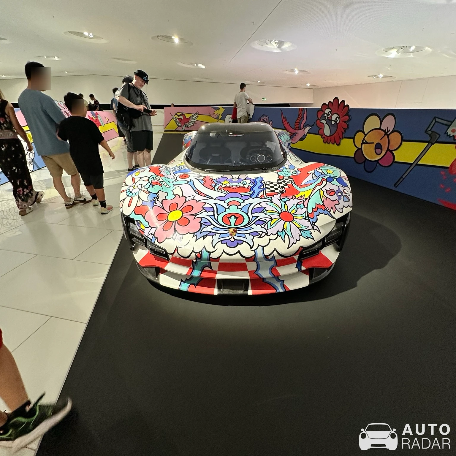Porsche Vision spotted in Stuttgart