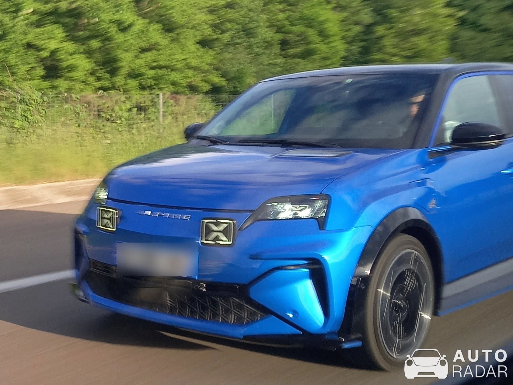 Alpine A290 GT spotted in Neuve-Église