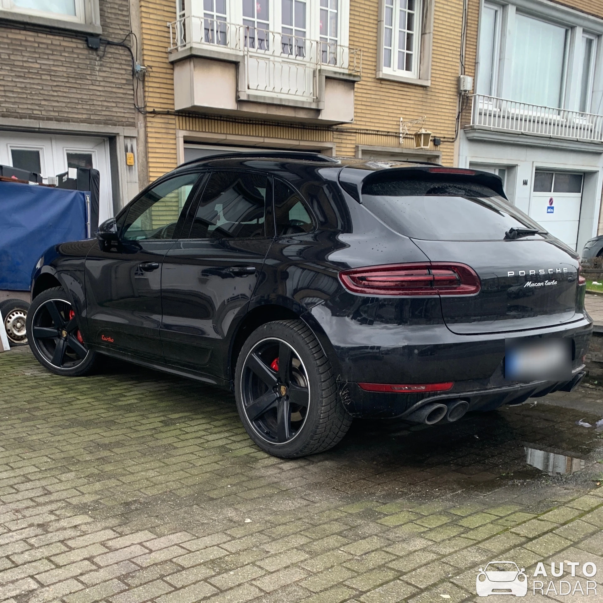 Porsche Macan Turbo spotted in Antwerpen, België