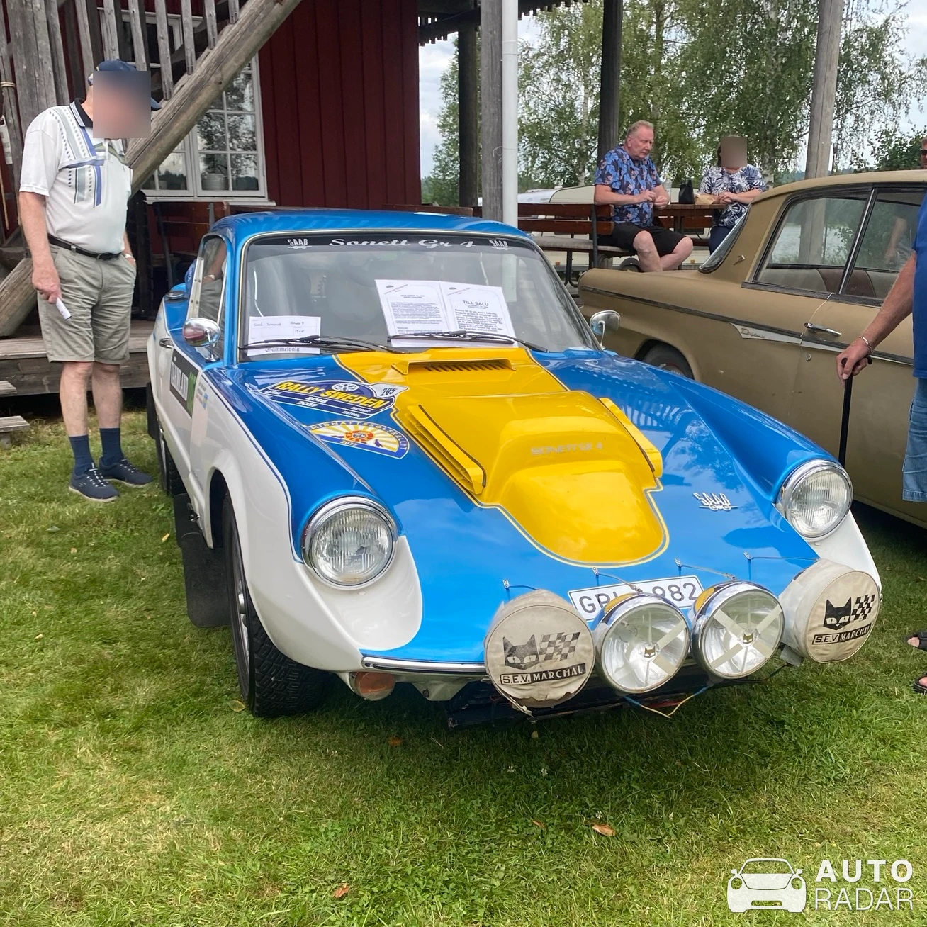 Saab Sonett V4 spotted in Brunskog