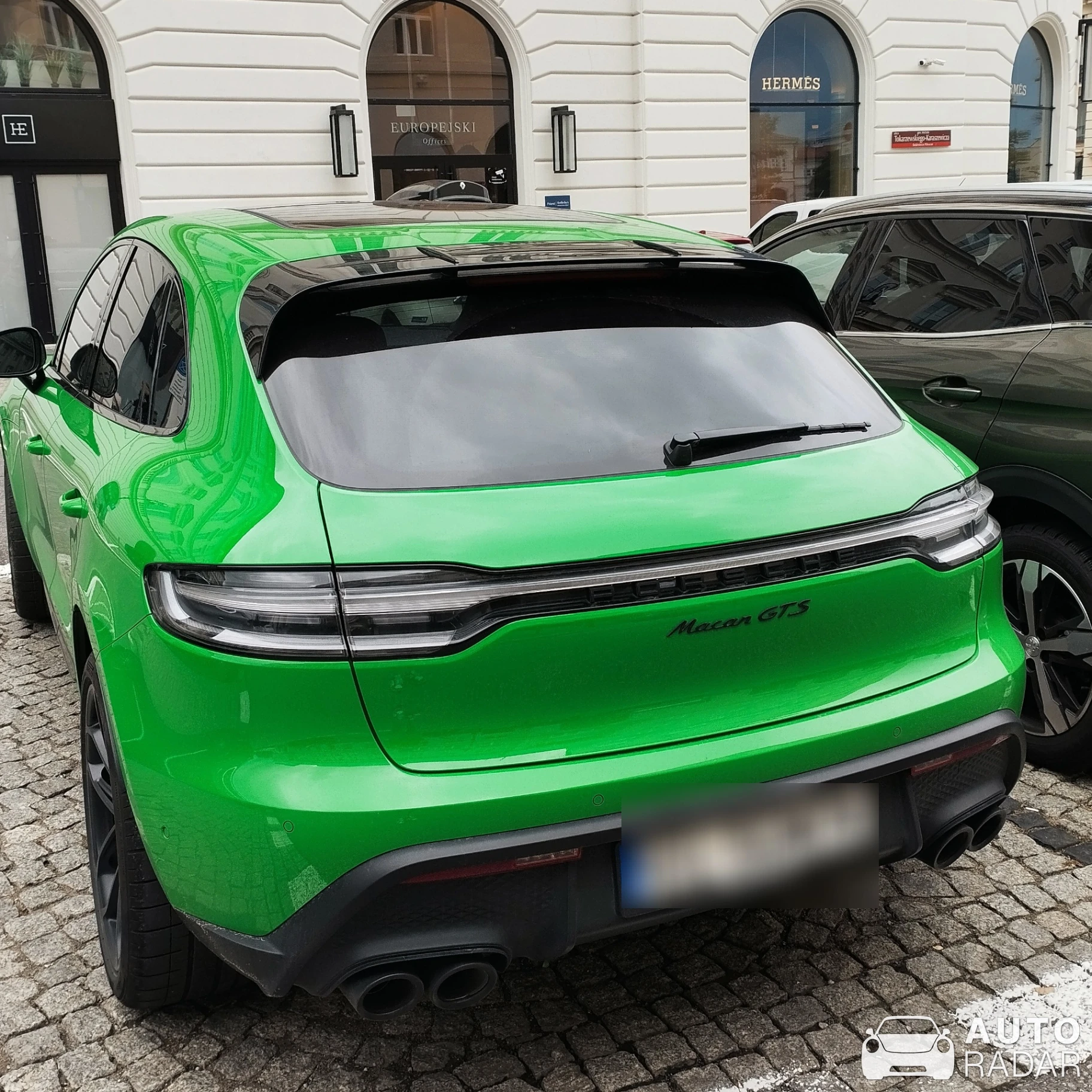 Porsche Macan GTS spotted in Warszawa, Poland