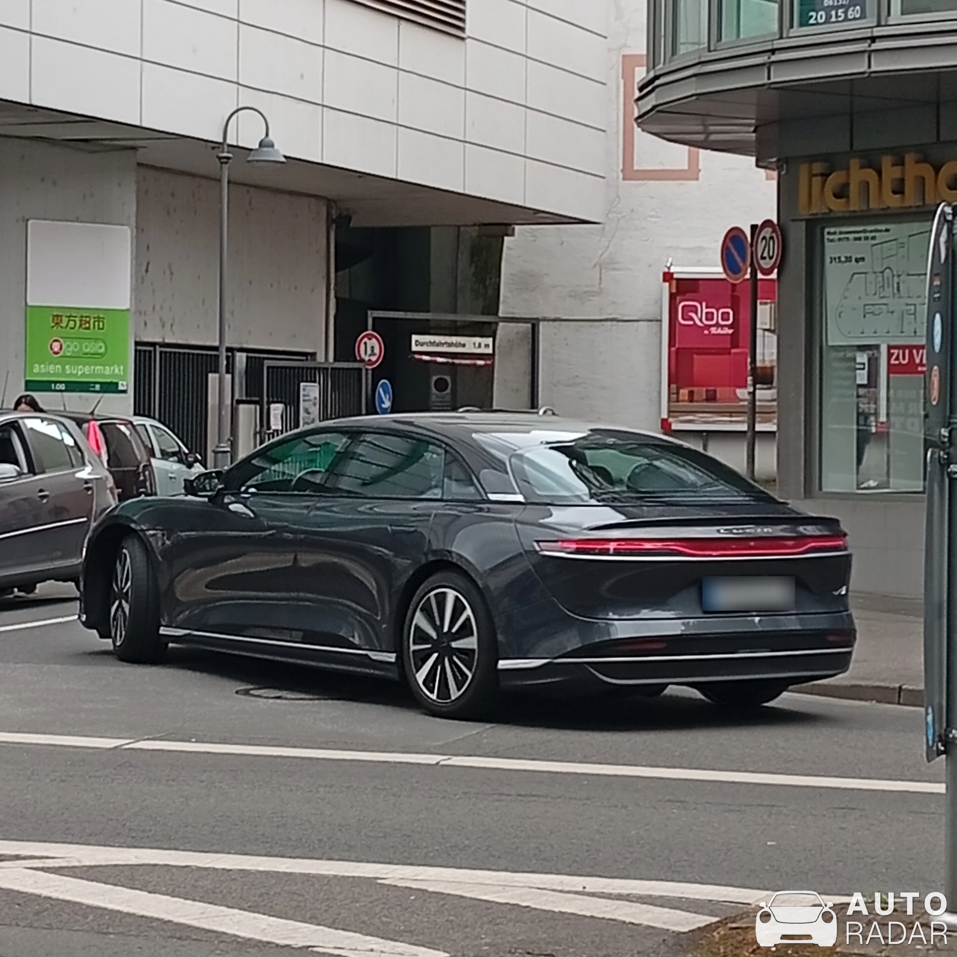 Lucid Air spotted in Mainz