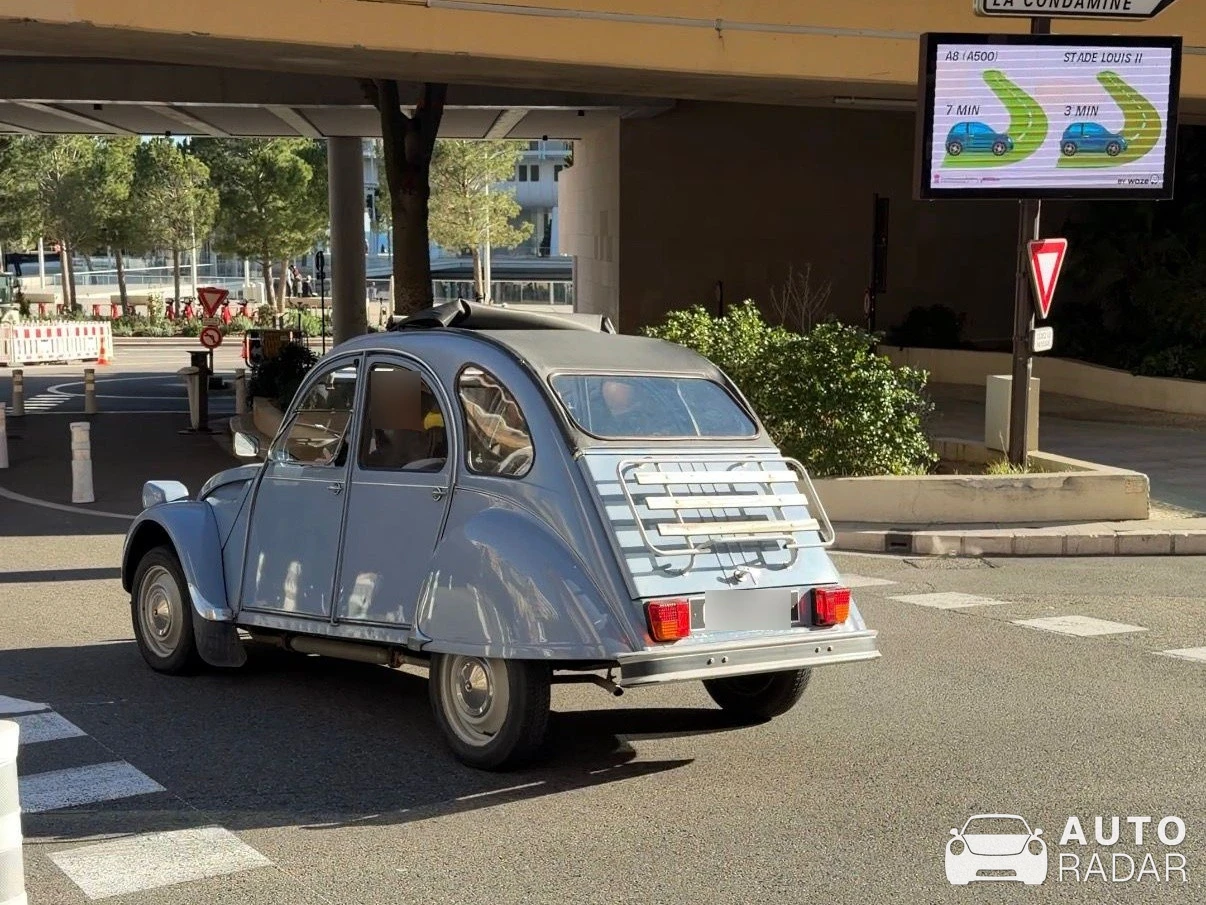 Citroën 2CV spotted in Monaco, Monaco