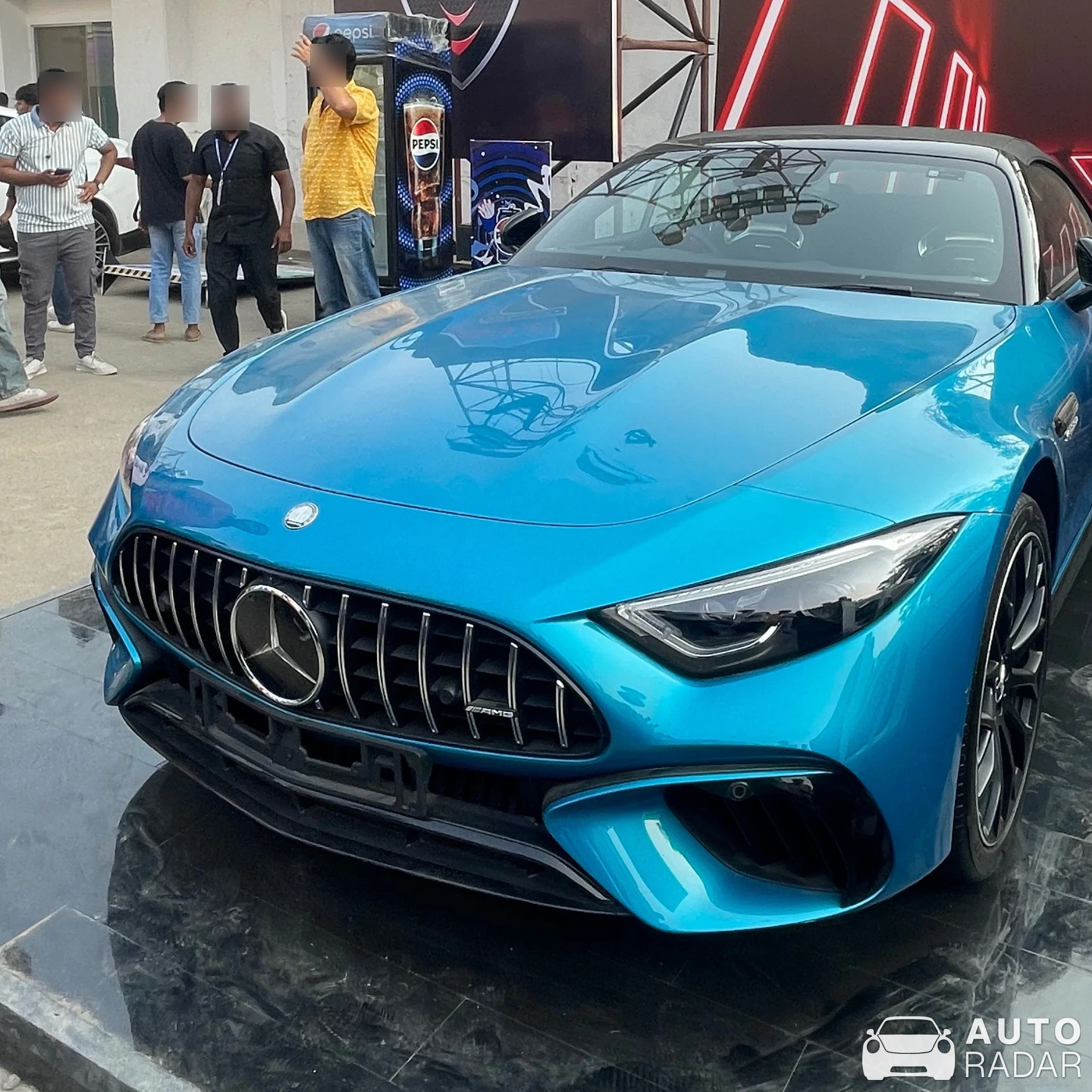 Mercedes-AMG SL 63 R232 spotted in Thane, India