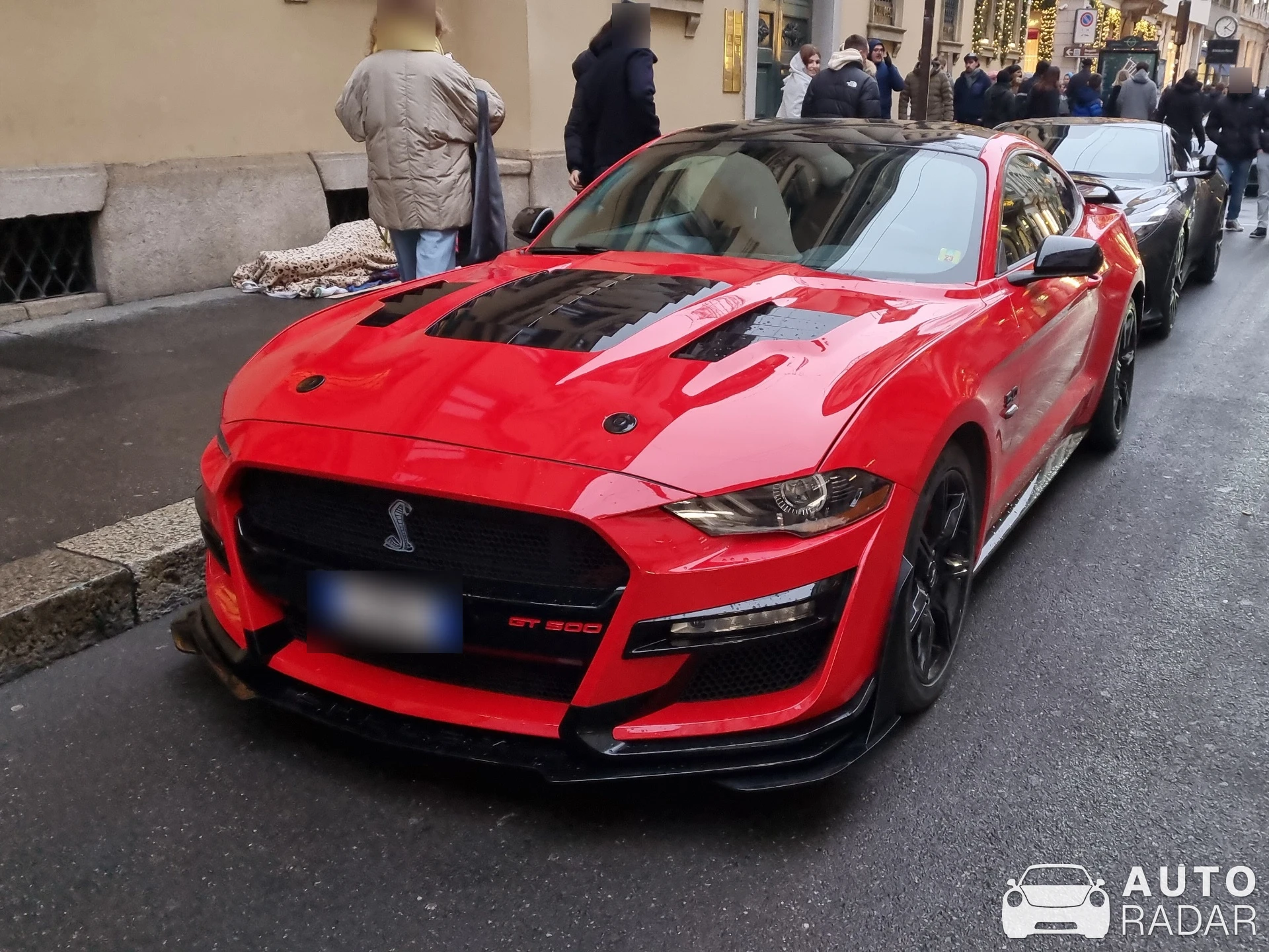 Ford Mustang Shelby GT500 spotted in Milano, Italia