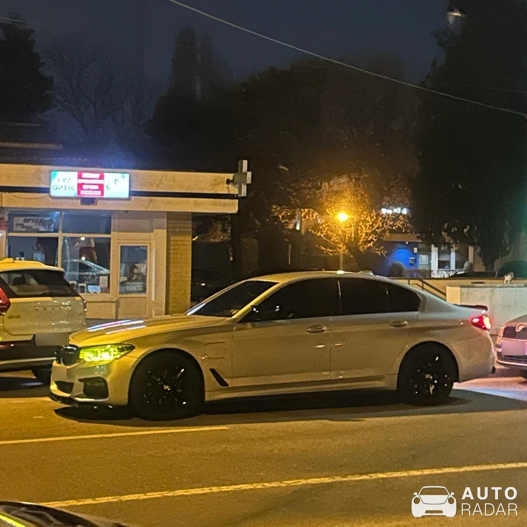 BMW 5 Series M550i G30 spotted in Constanța