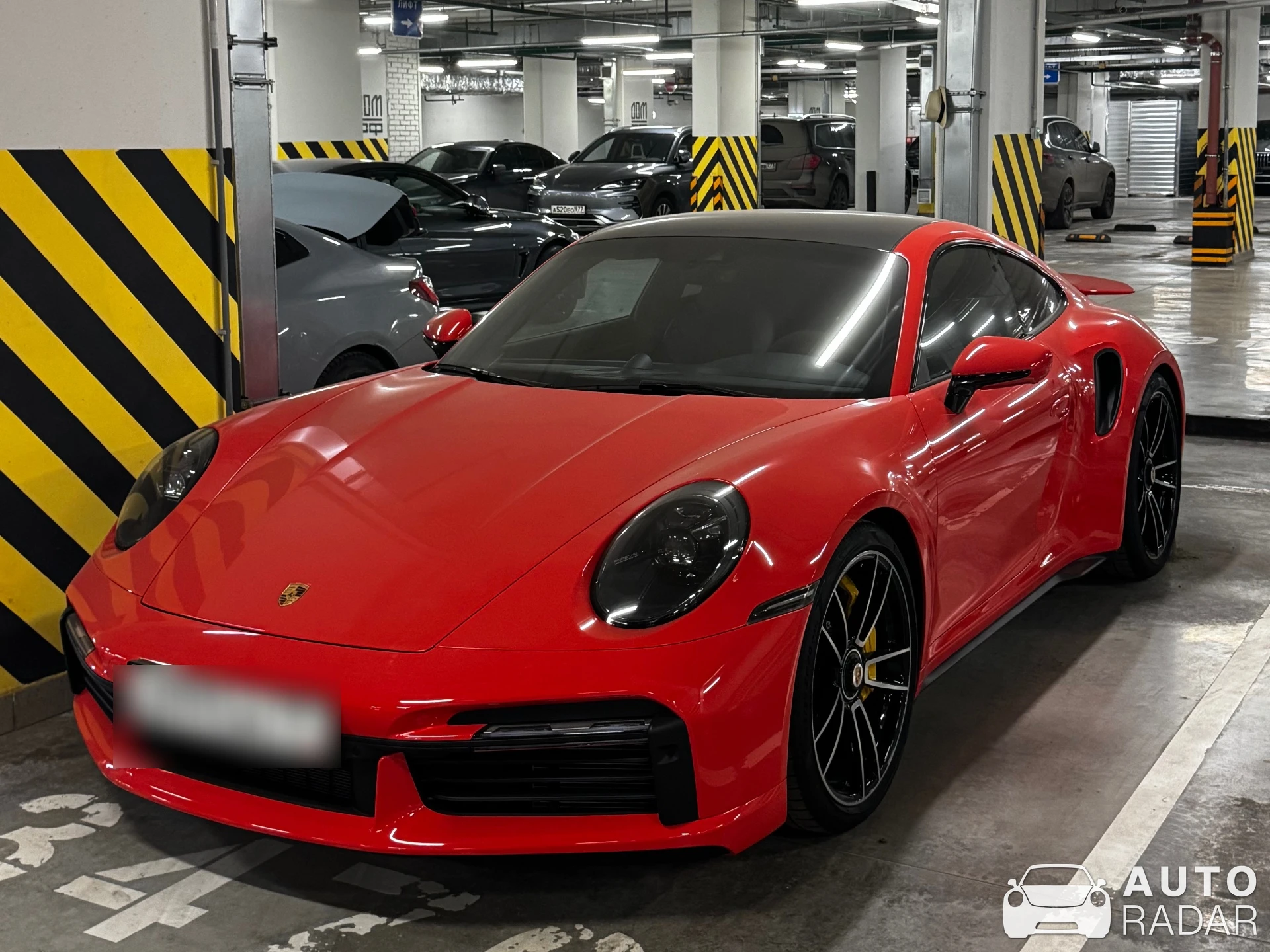 Porsche 992 Turbo S MkI spotted in Москва, Россия