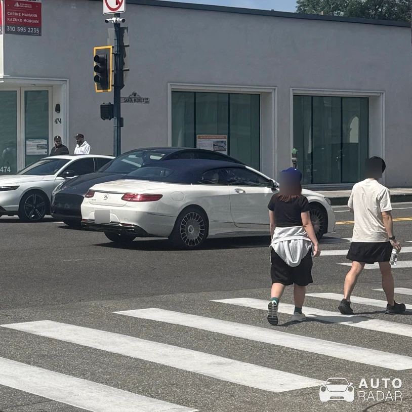 Mercedes-Maybach S 650 A217 Cabriolet spotted in Beverly Hills