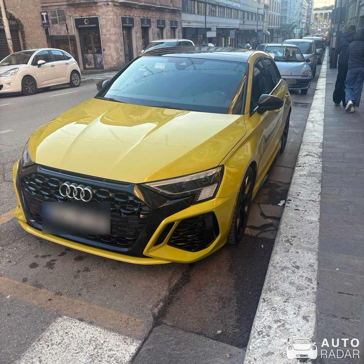 Audi RS3 Sportback 8Y spotted in Corridonia