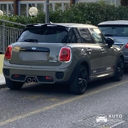 Mini F56 Cooper S John Cooper Works GP spotted in Aquileia