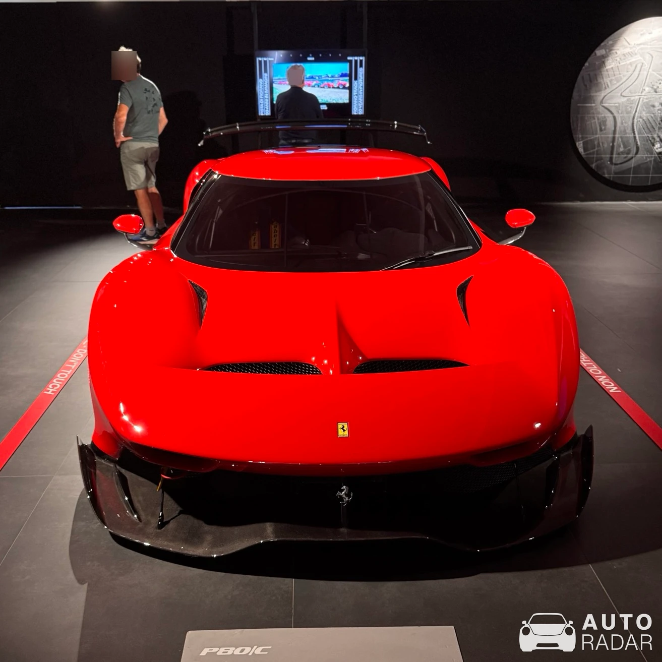 Ferrari P80/C spotted in Fiorano Modenese