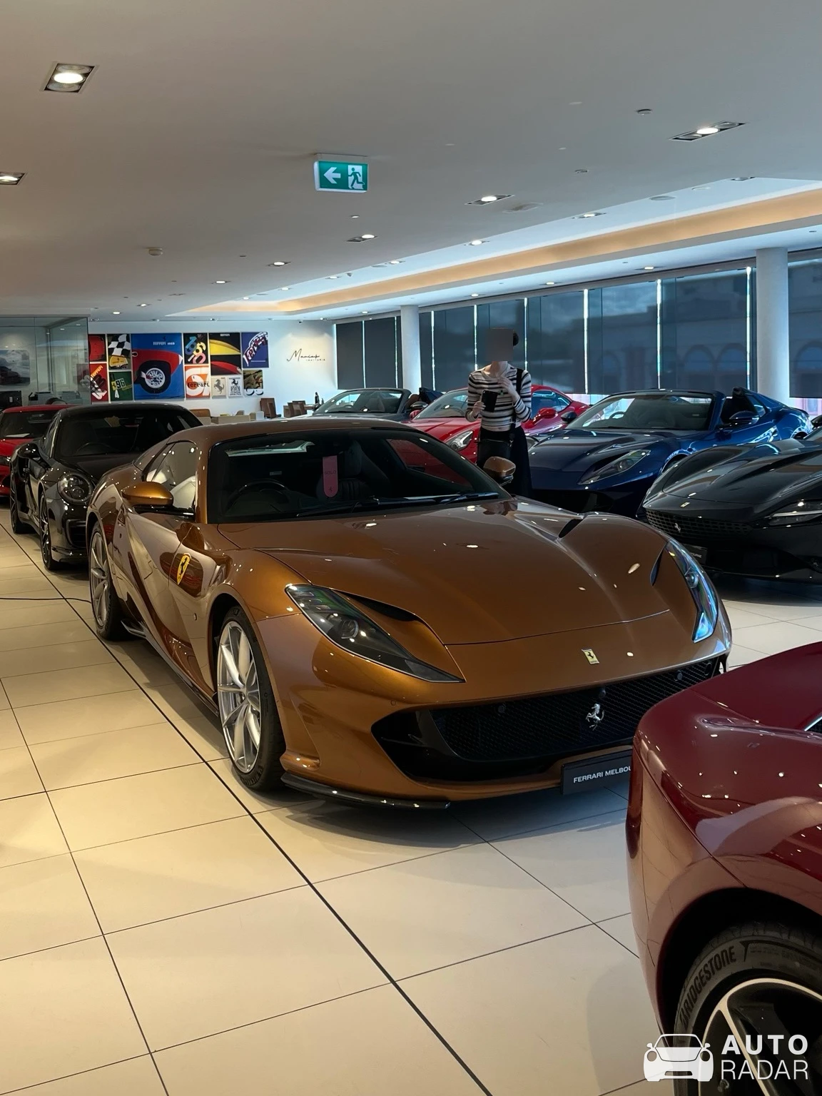 Ferrari 812 Superfast spotted in Richmond, Australia