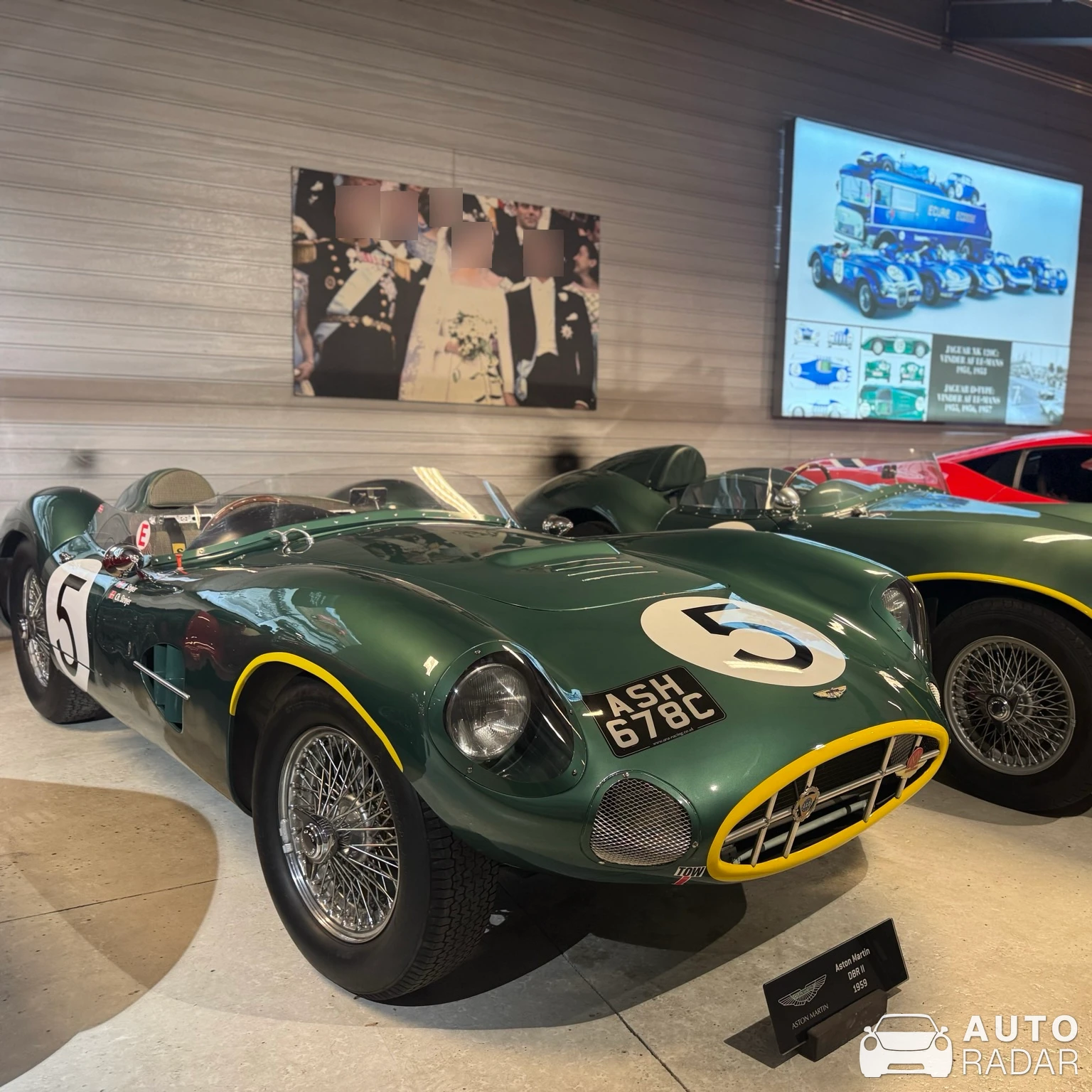 Aston Martin DBR2 spotted in Assens
