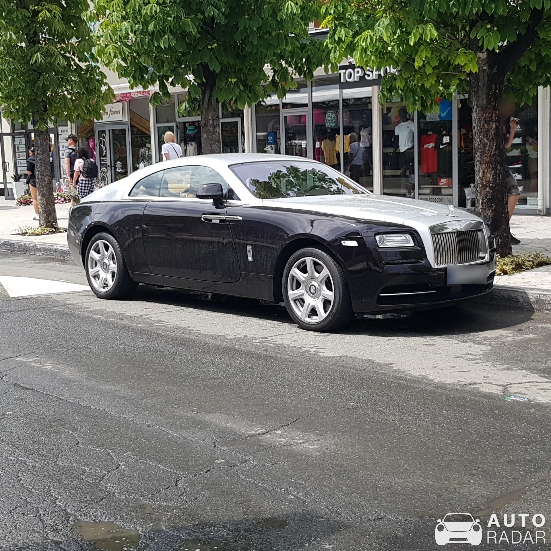 Rolls-Royce Wraith spotted in Sunny Beach, Bulgaria