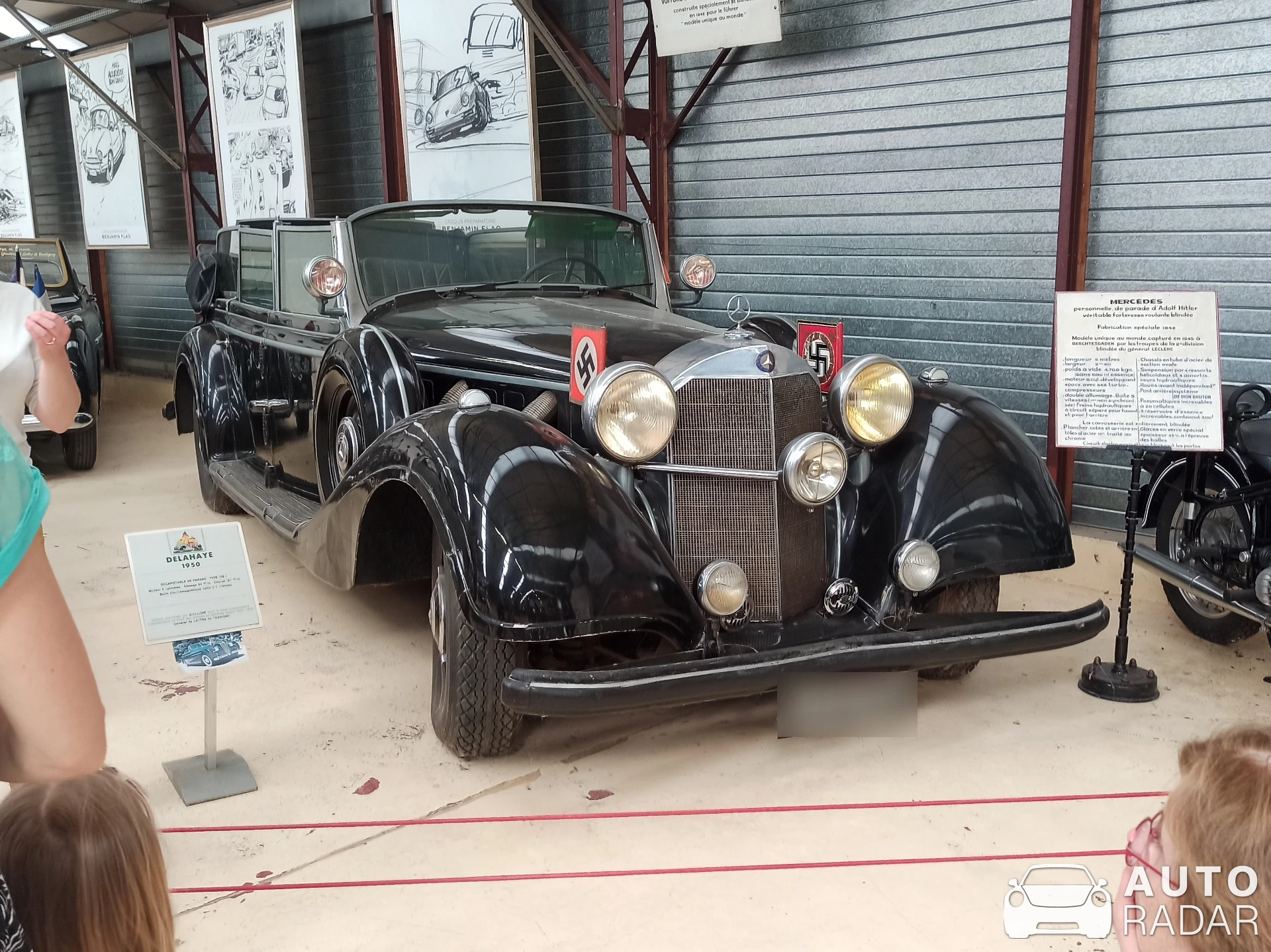 Mercedes-Benz 770F spotted in Rochetaillée-sur-Saône