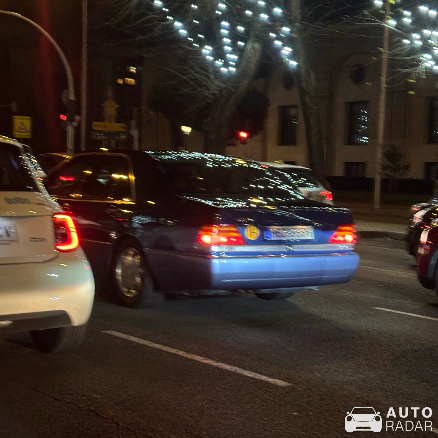 Mercedes-Benz S 60 AMG W140 spotted in Madrid, España