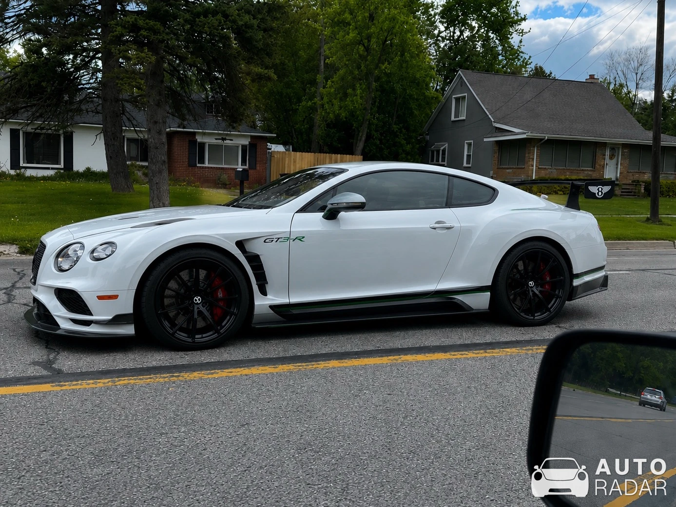 Bentley Continental GT3-R spotted in Troy