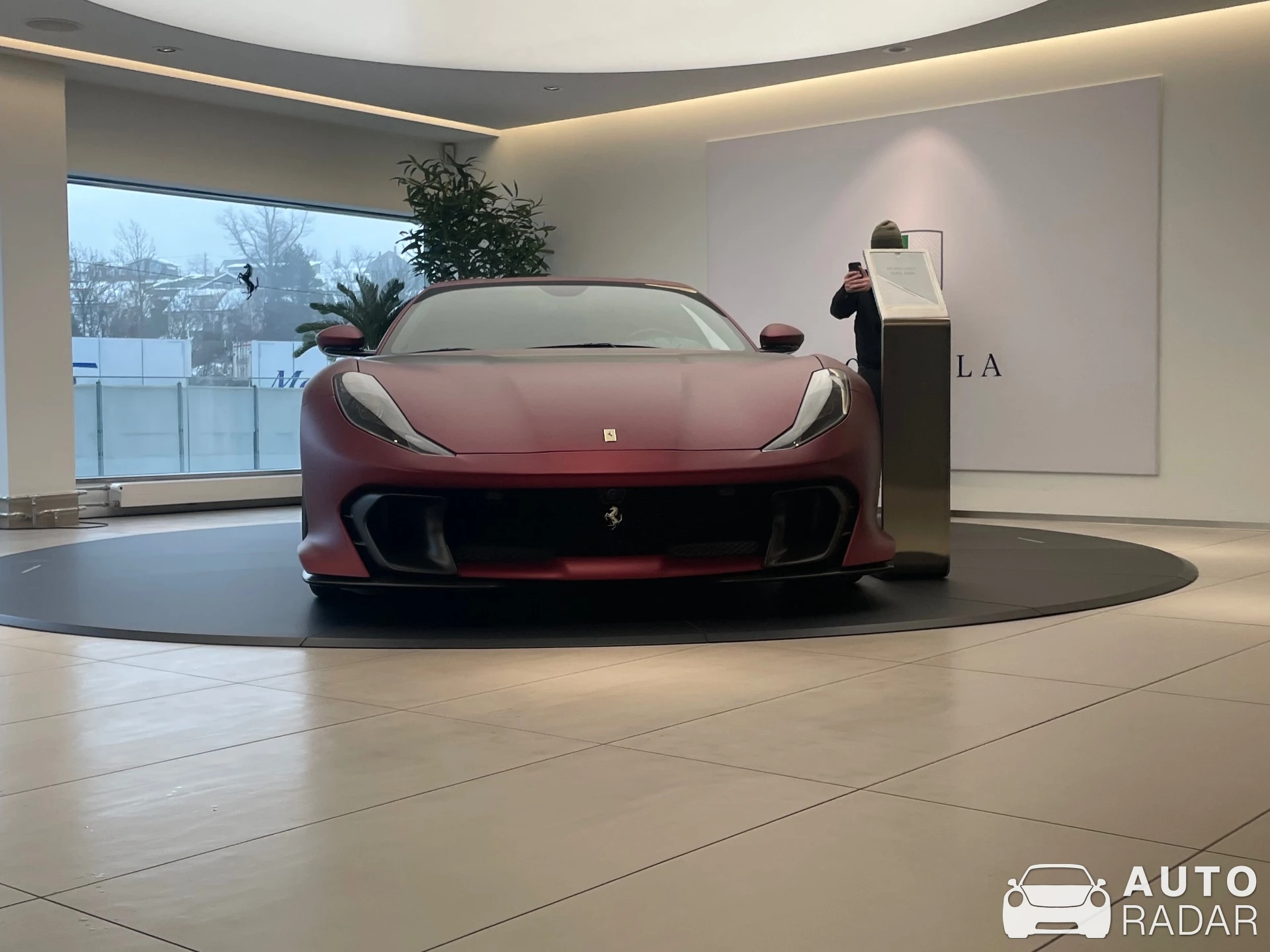 Ferrari 812 Competizione spotted in Asker, Norge