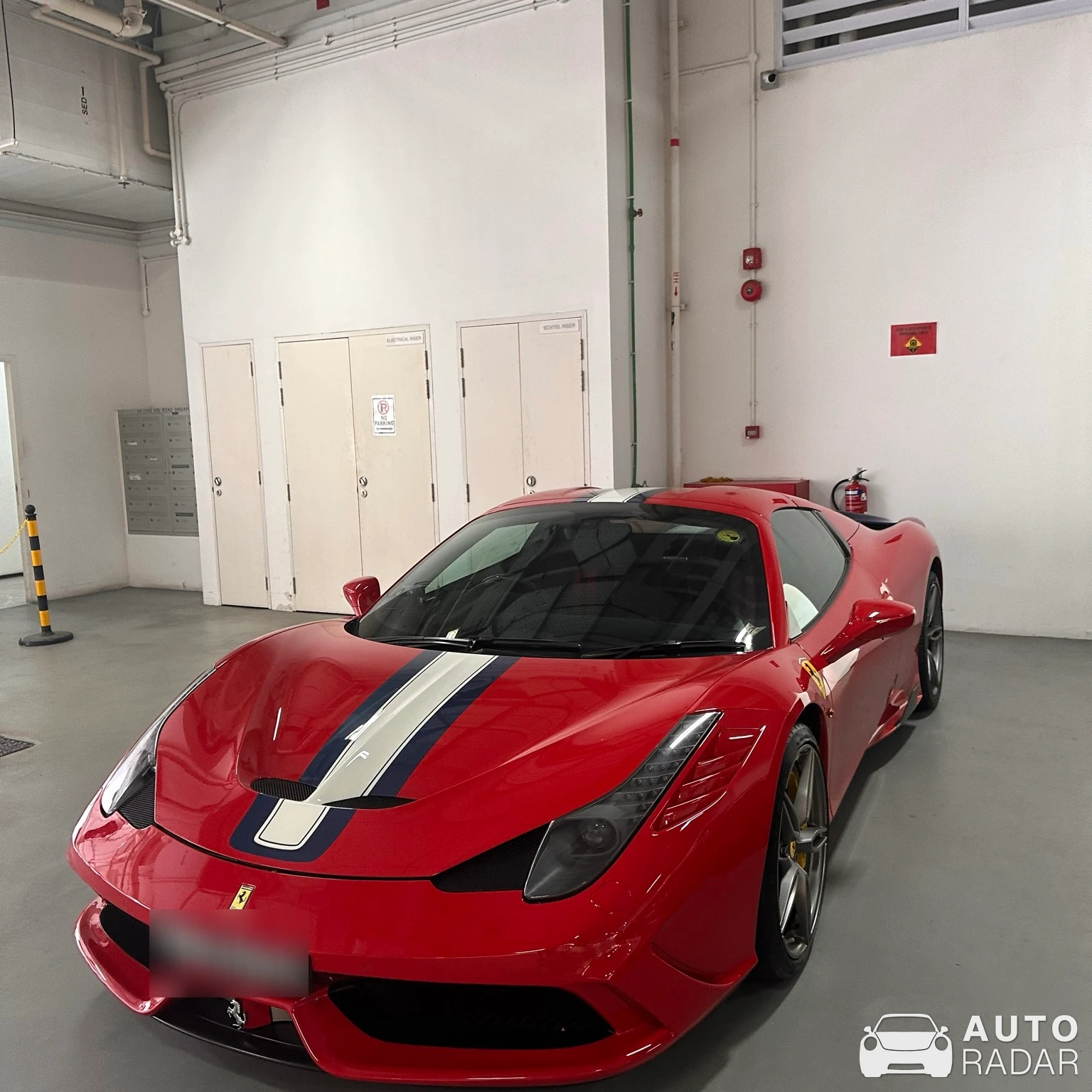 Ferrari 458 Speciale A spotted in Singapore, Singapore