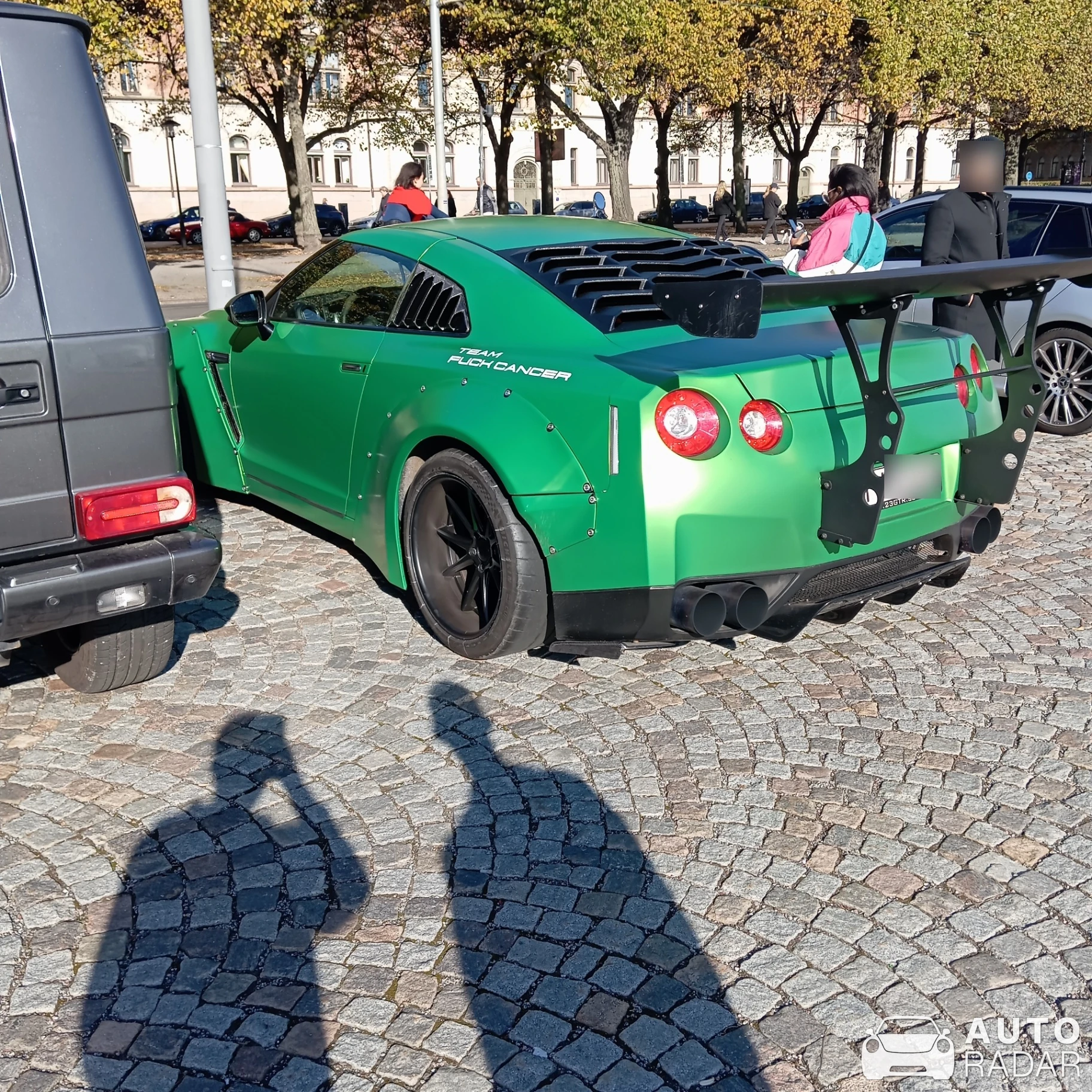 Nissan GT-R R35 Liberty Walk Widebody spotted in Stockholm, Sweden