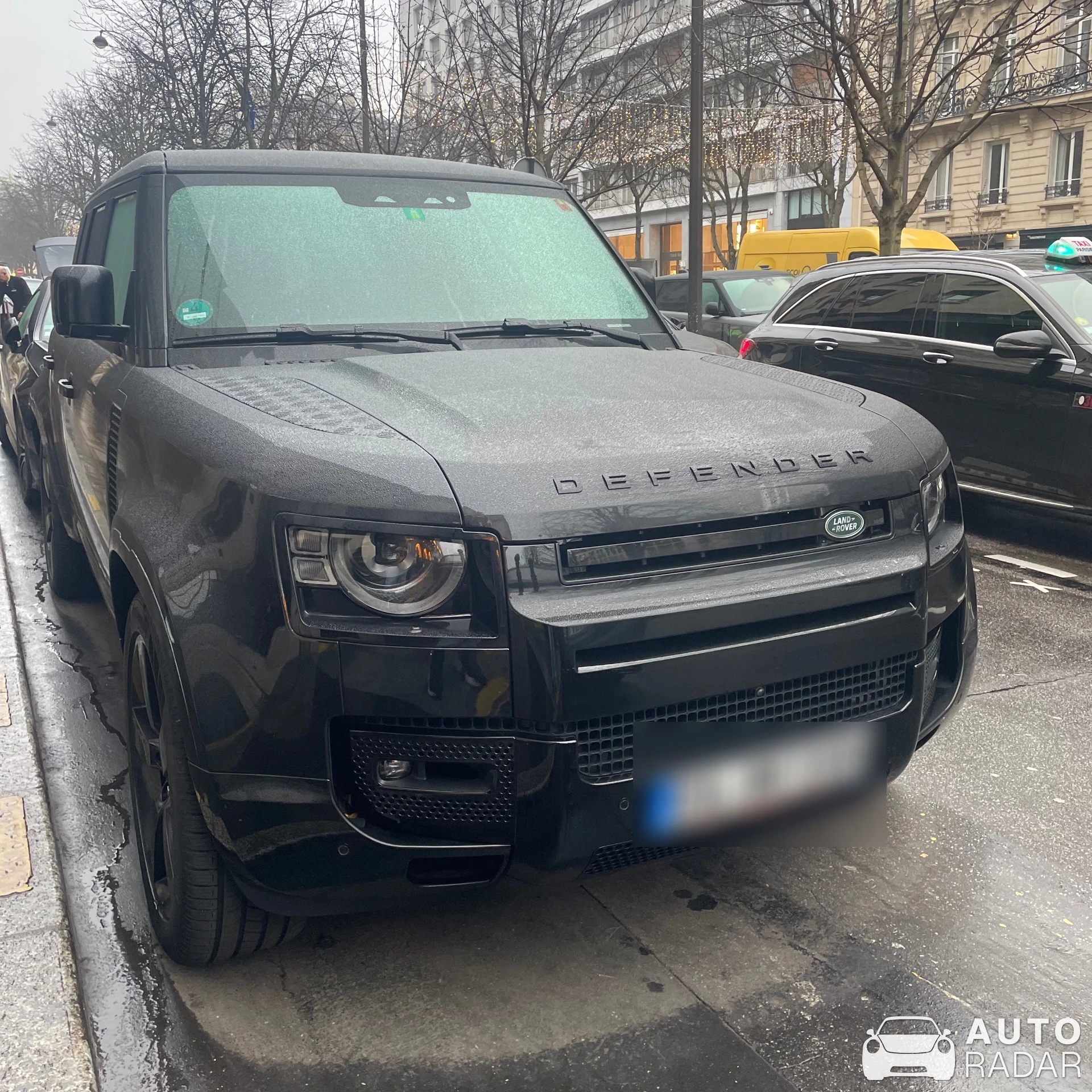 Land Rover Defender spotted in Paris, France
