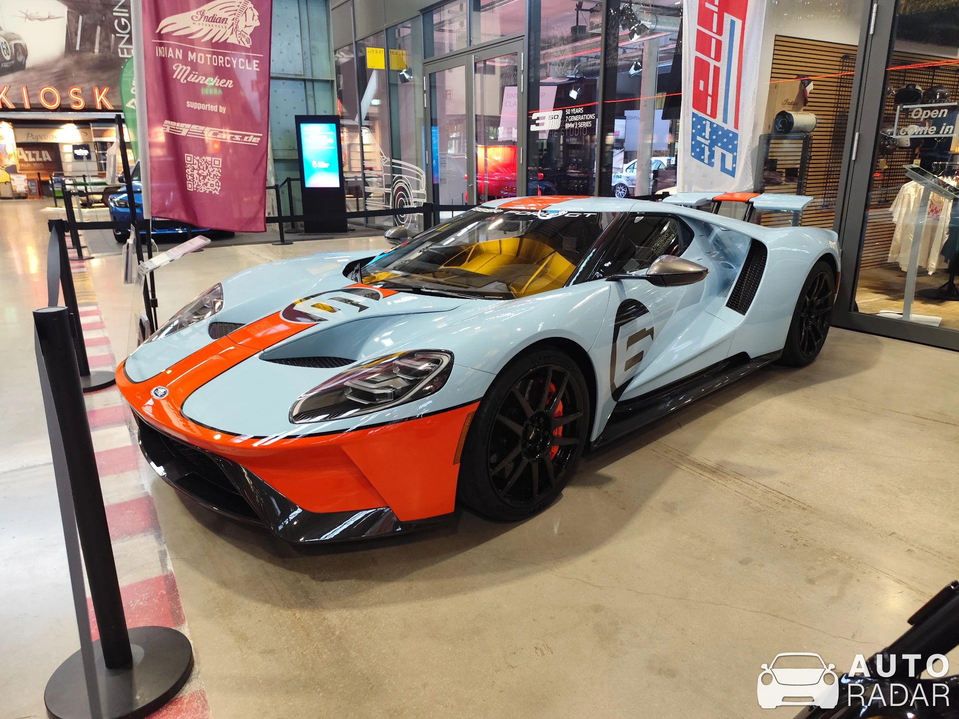 Ford GT MkII Heritage Edition spotted in München