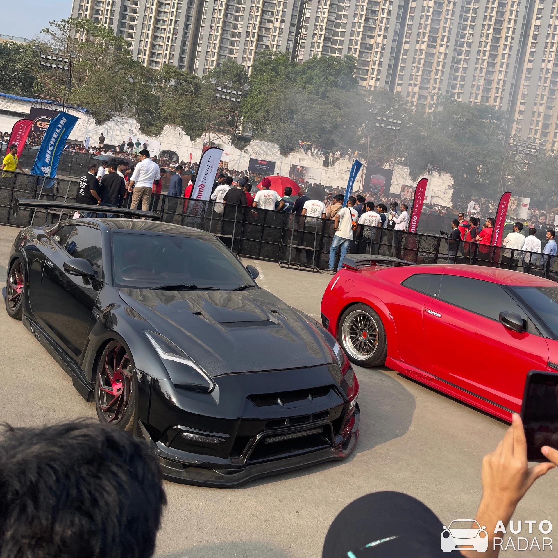 Nissan GT-R R35 spotted in Thane, India