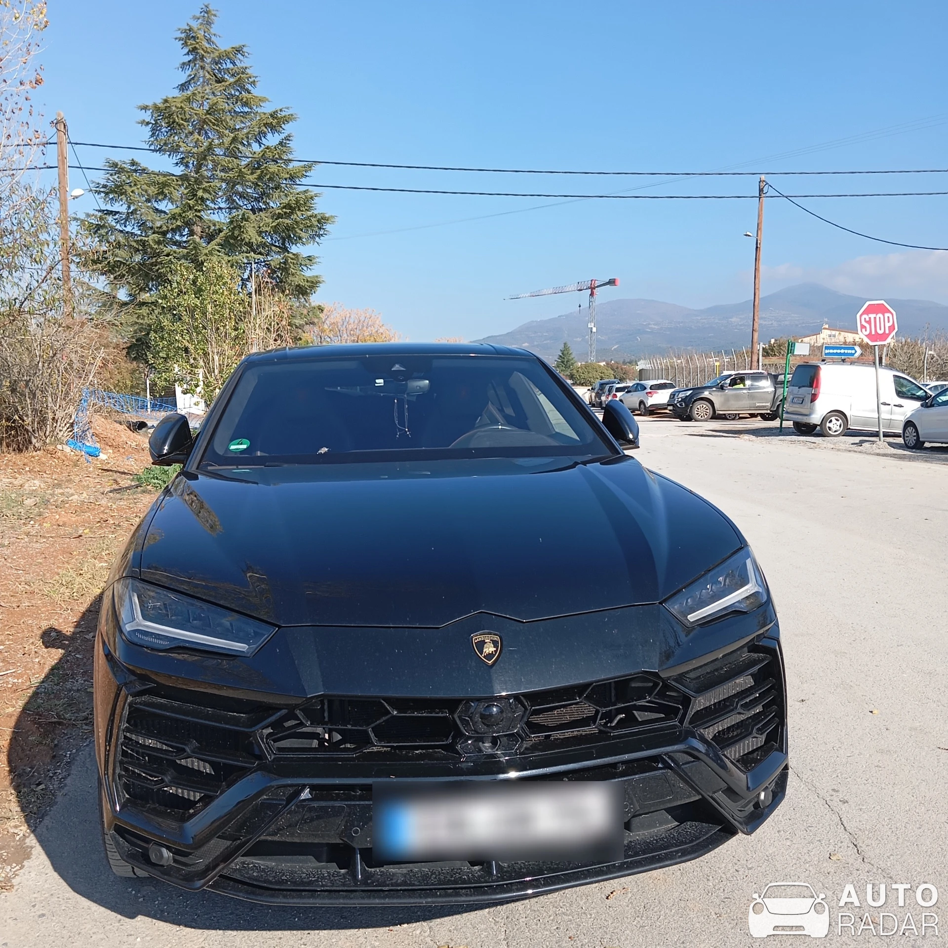 Lamborghini Urus spotted in Thermi, Greece